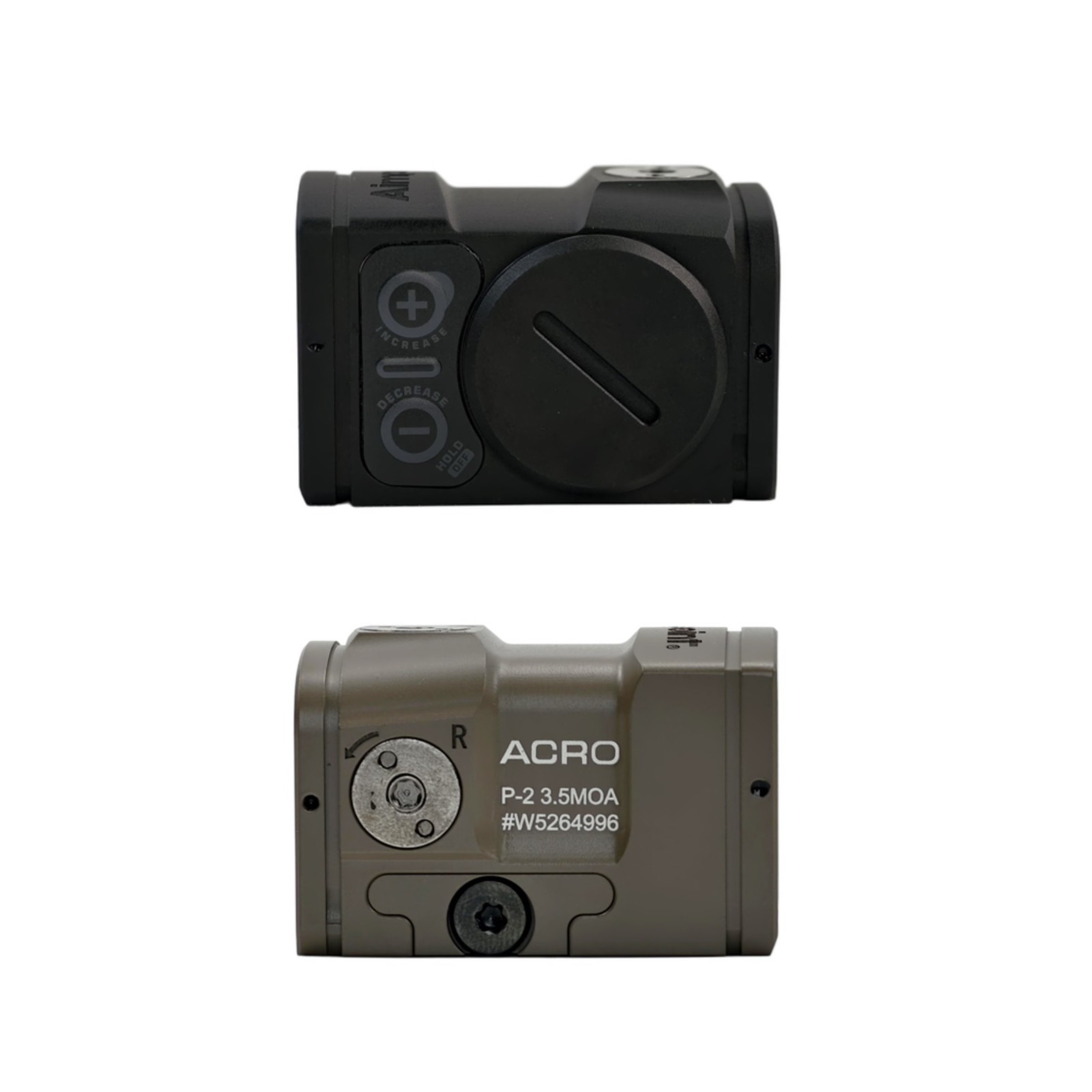 Evolution Gear ACRO P2 Style Enclosed Red Dot Sight for 9mm/5.56 PCC or Rifle