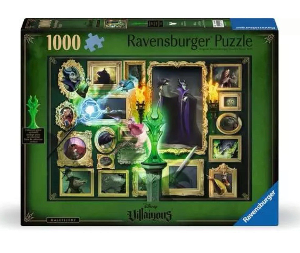 Ravensburger Disney Villainous Maleficent Jigsaw Puzzle 1000 Pieces - Sealed