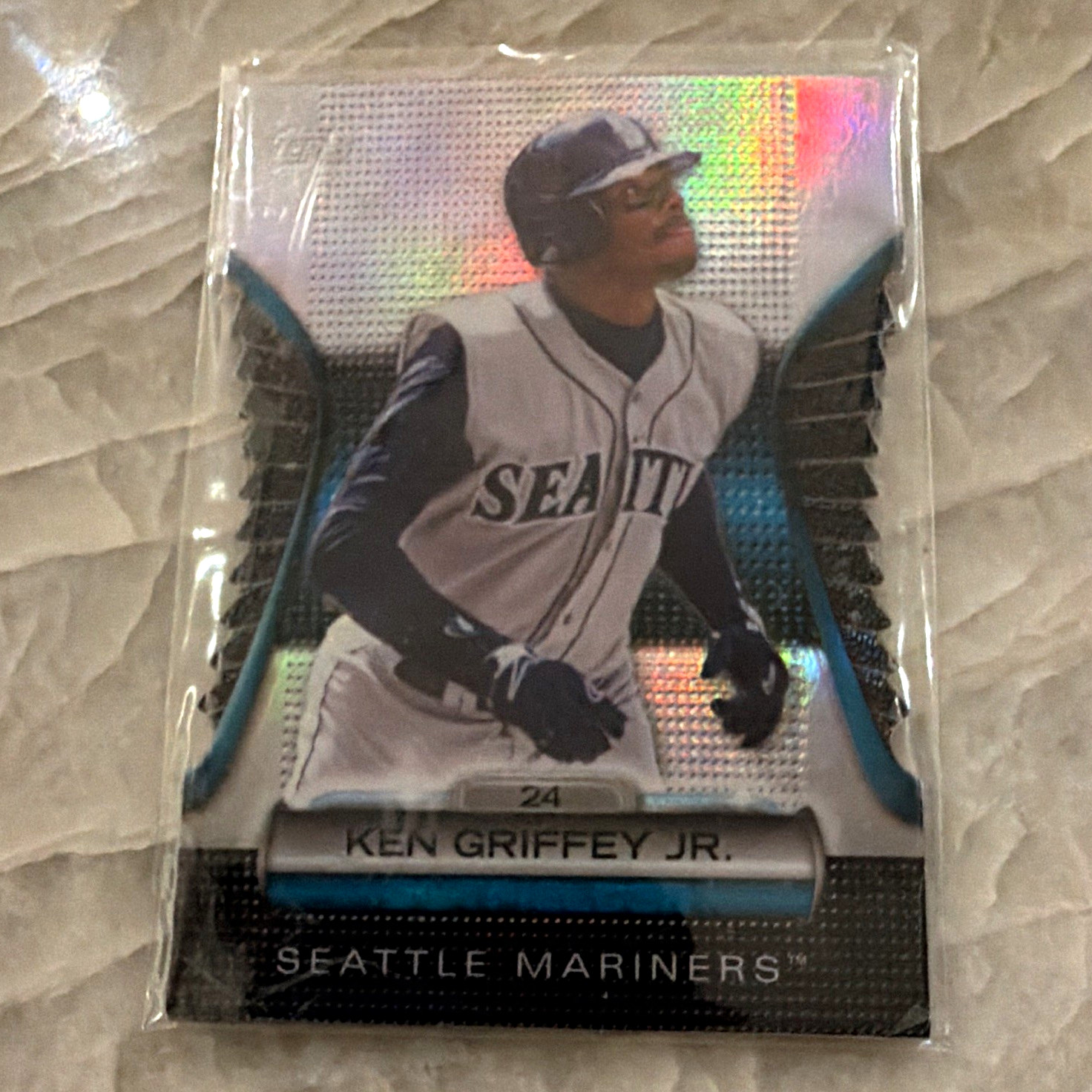 Topps 2012 Topps Chrome Ken Griffey Jr. Seattle Mariners Insert #24 Topps 2012 Topps Chrome Ken Griffey Jr. Seattle Mariners Insert #24