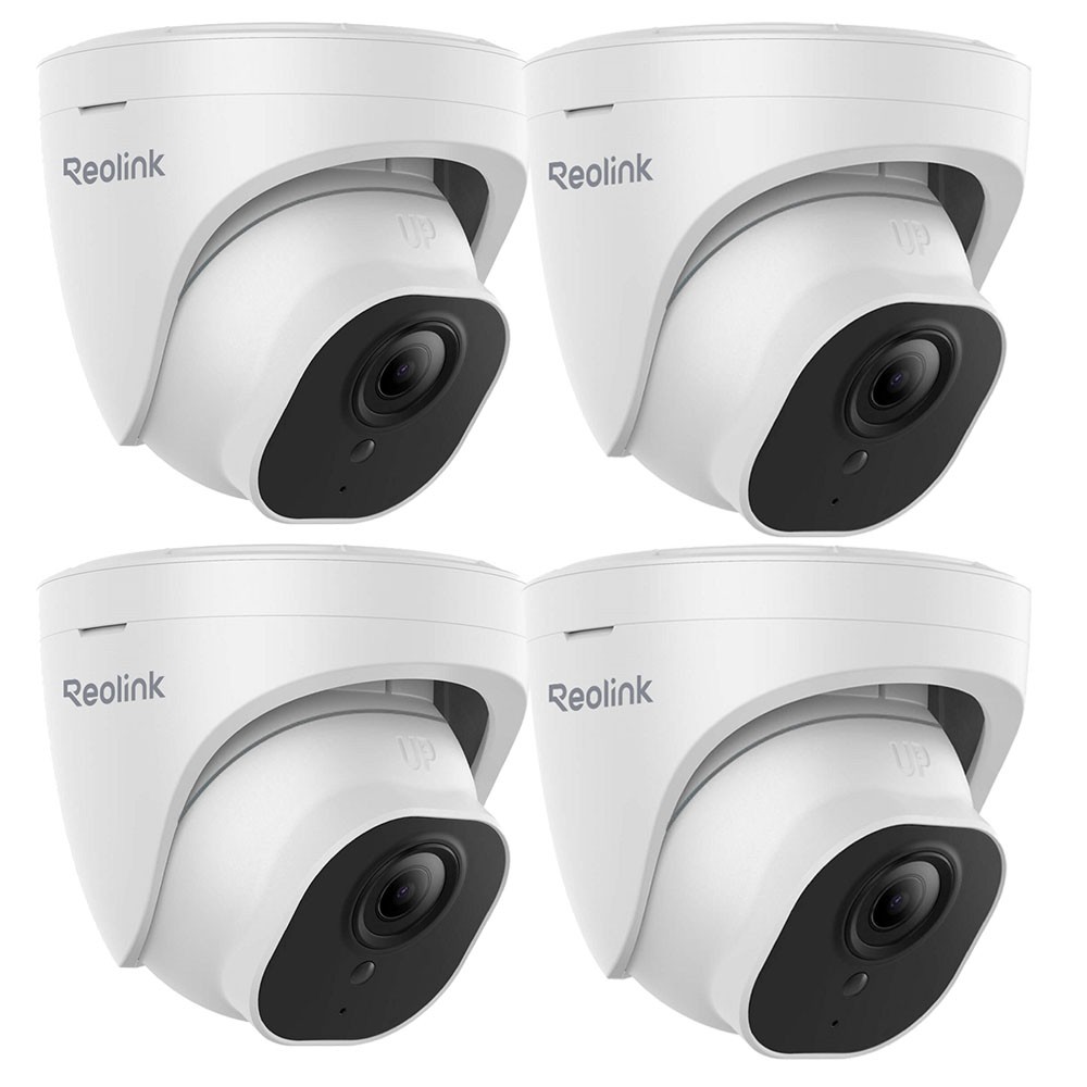 Reolink 4pcs D500 5MP PoE Add-on Camera Motion Detection IR Night Vision