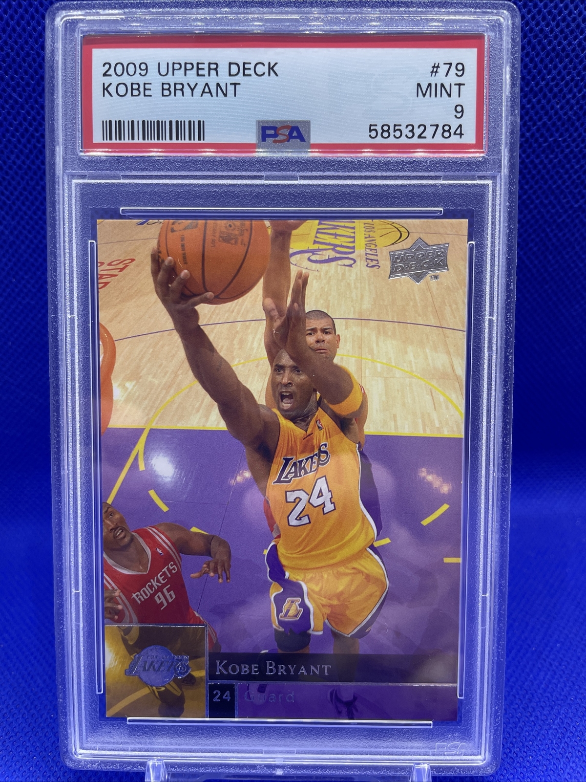 2009-10 Upper Deck 2009 Kobe Bryant PSA 9 MINT #79 Los Angeles Lakers