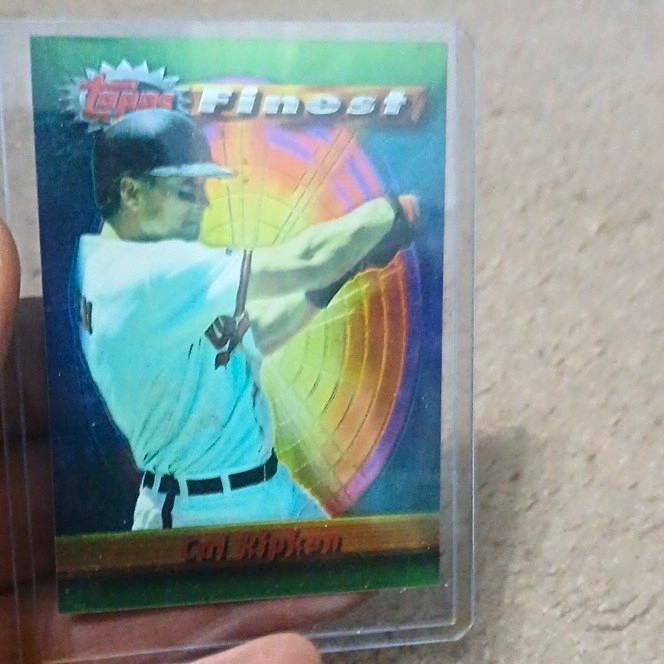 Topps Finest Cal Ripken Baltimore Orioles MLB Baseball Insert Card Topps Finest Cal Ripken Baltimore Orioles MLB Baseball Insert Card