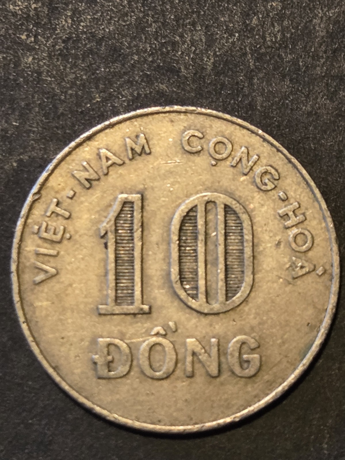 1964 Vietnam 10 Dong Coin Vietnam War Era F150