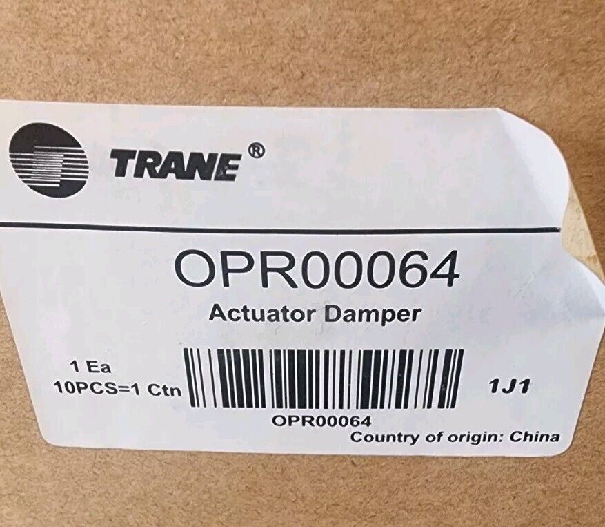 Trane OPR00064 Damper Actuator NEW  