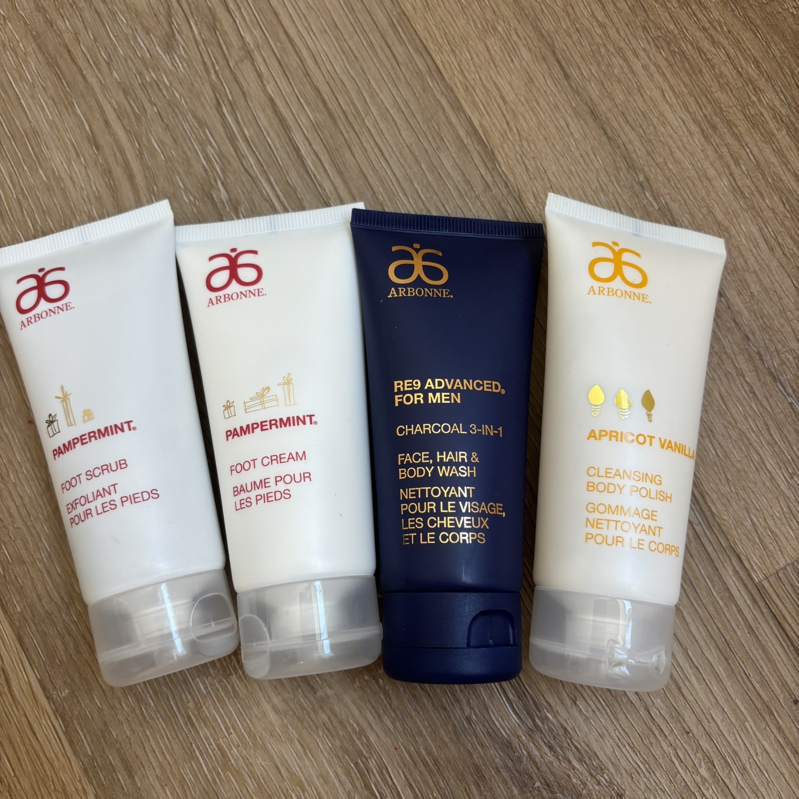 NEW Arbonne Body Products Lot Set of 4