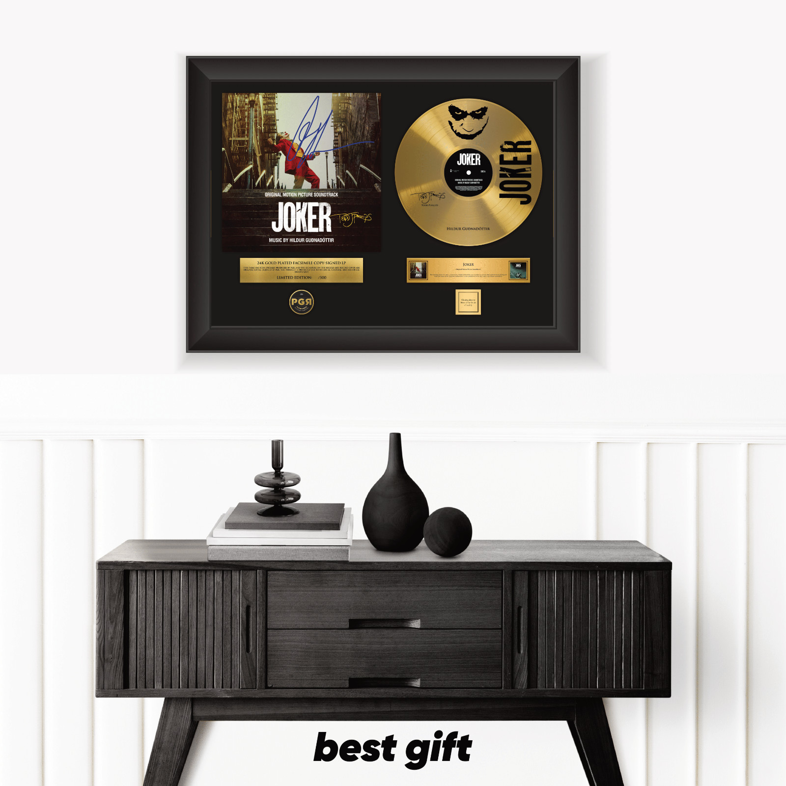 Copy Signed LP Vinyl - Joker - Memorabilia Gift | PGR