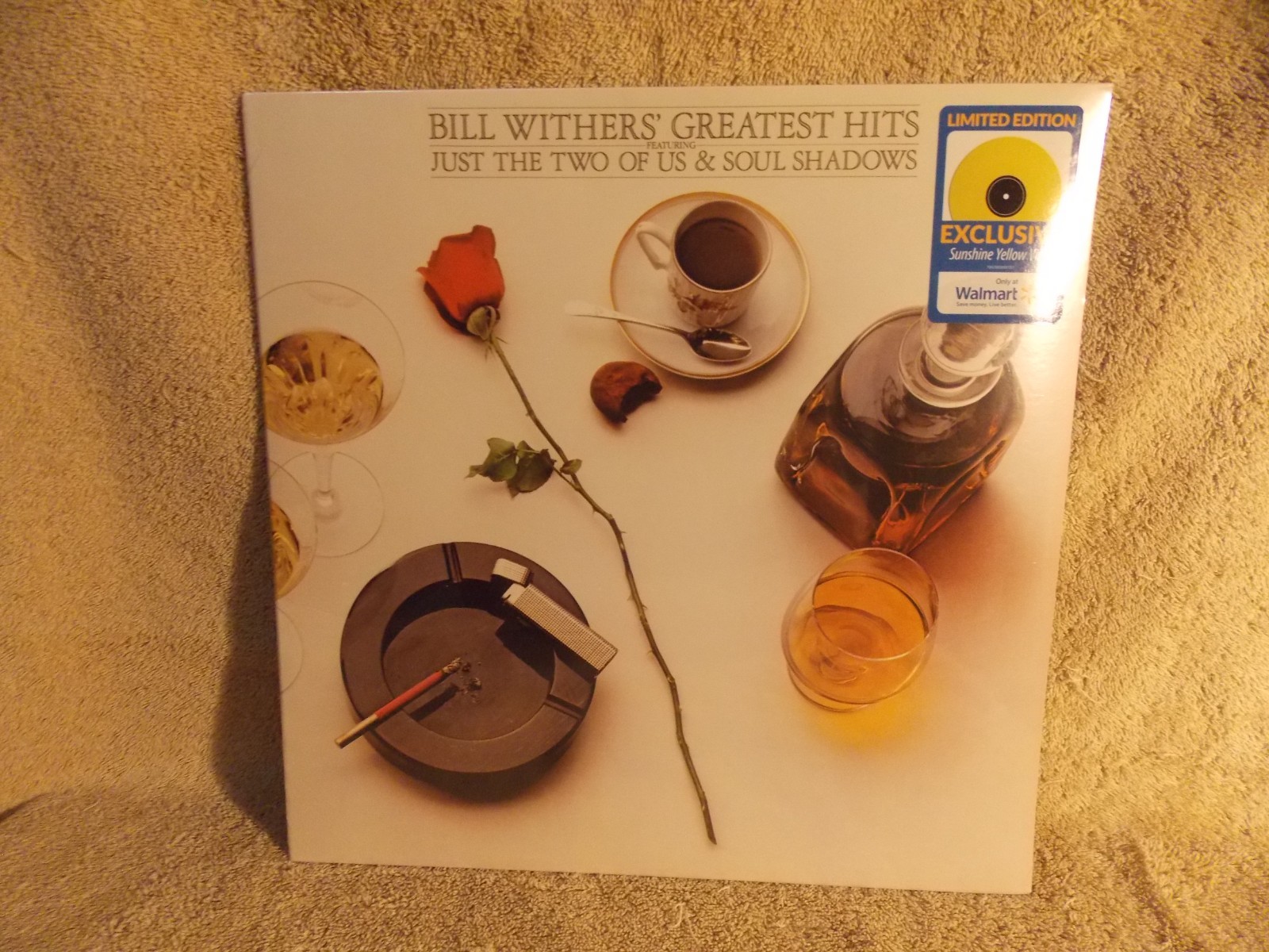 Bill Withers\' Greatest Hits, Yellow Vinyl, Factory Sealed, 