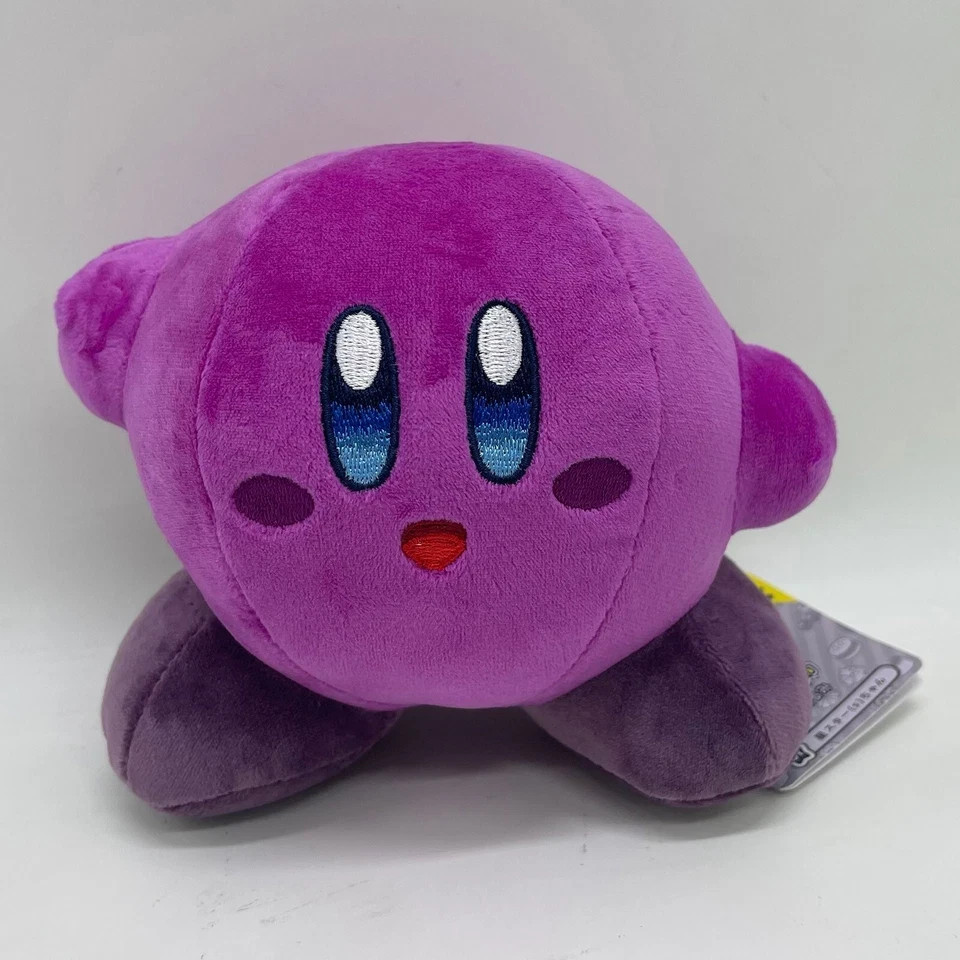 Kirby Air Ride Purple Kirby Plush Soft Toy Doll Birthday Gift 5.25\