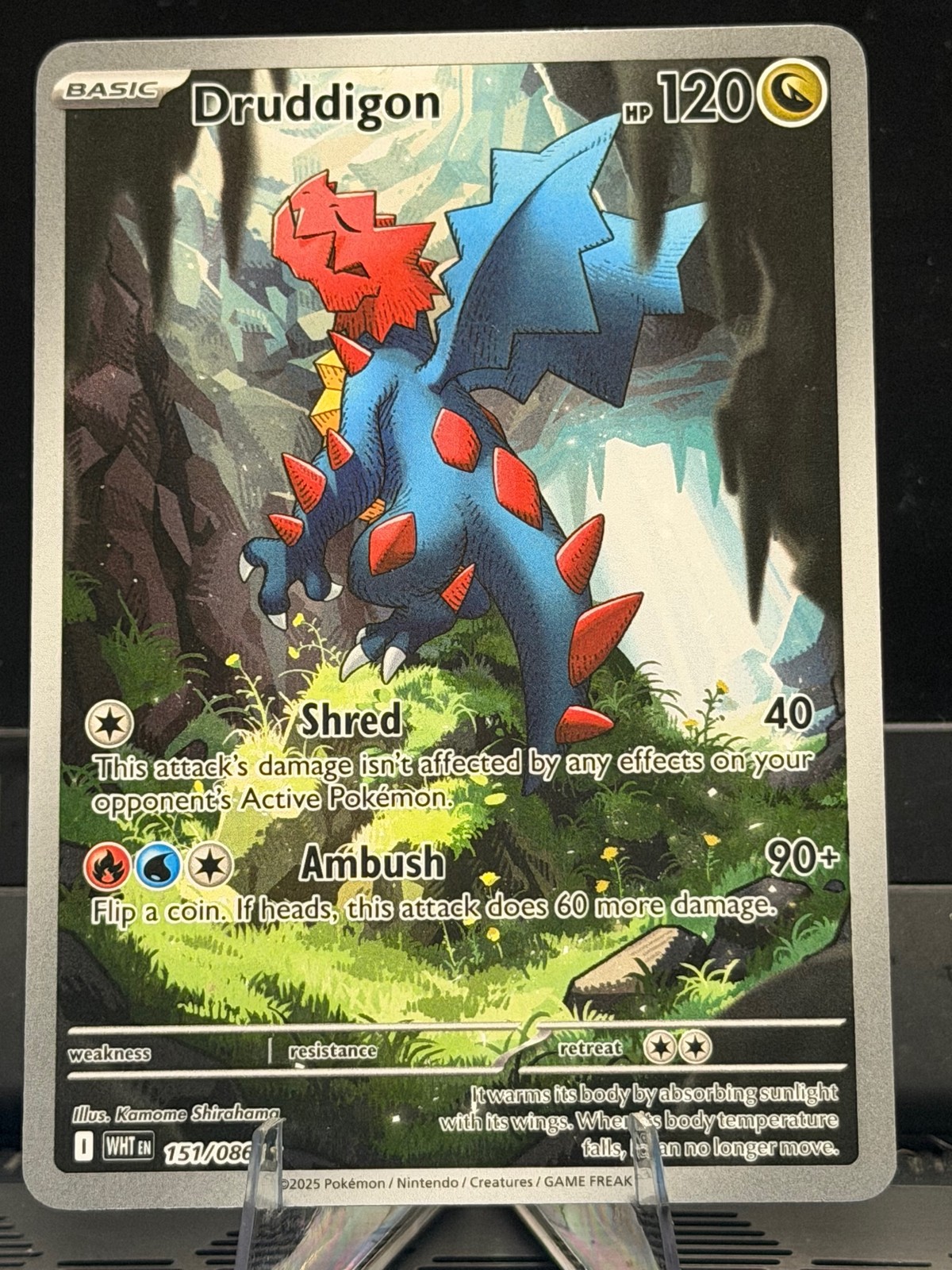 SV: White Flare #151/086 Druddigon SV: White Flare #151/086 Druddigon
