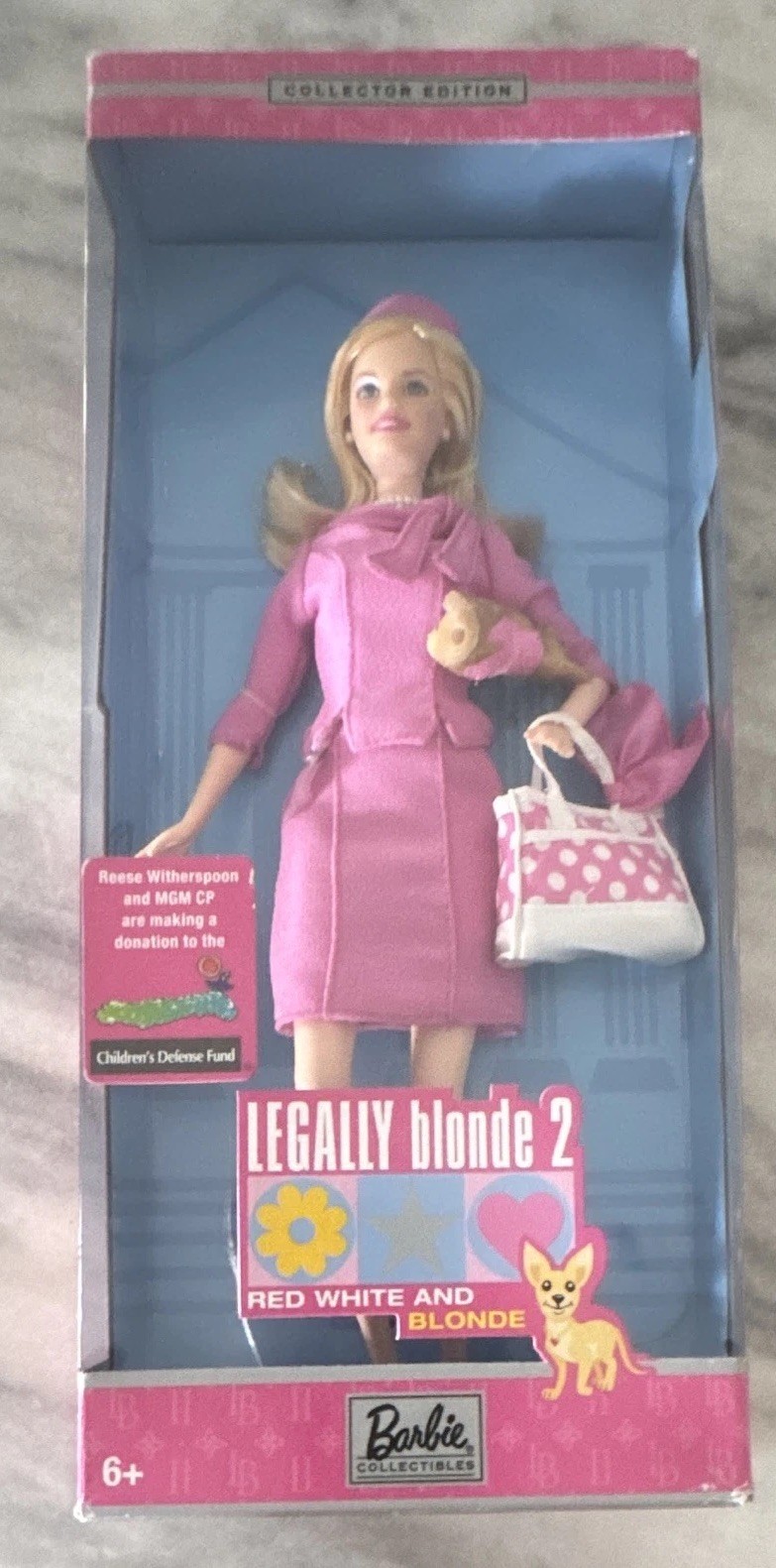 Barbie Collectibles Legally Blonde 2 Elle Woods Collector Edition Fashion Doll