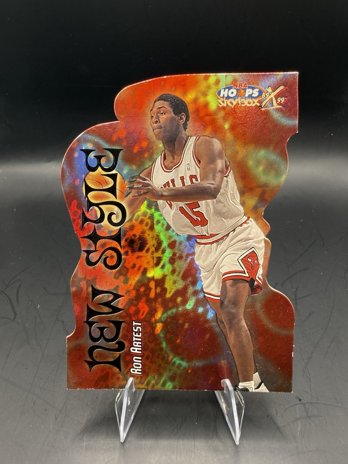 1999-00 Skybox NBA Hoops Decade - New Style Metta World Peace #10NS /1989 (RC)