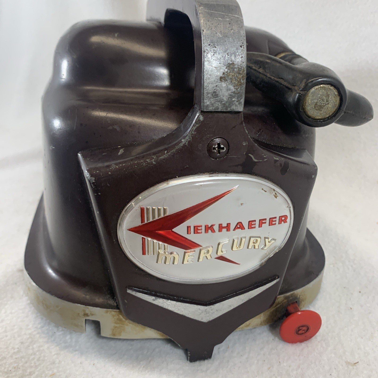 Vintage 1960’s Mercury Kiekhaefer Mark 6 Comet Twin Outboard Motor Cover Vintage 1960’s Mercury Kiekhaefer Mark 6 Comet Twin Outboard Motor Cover