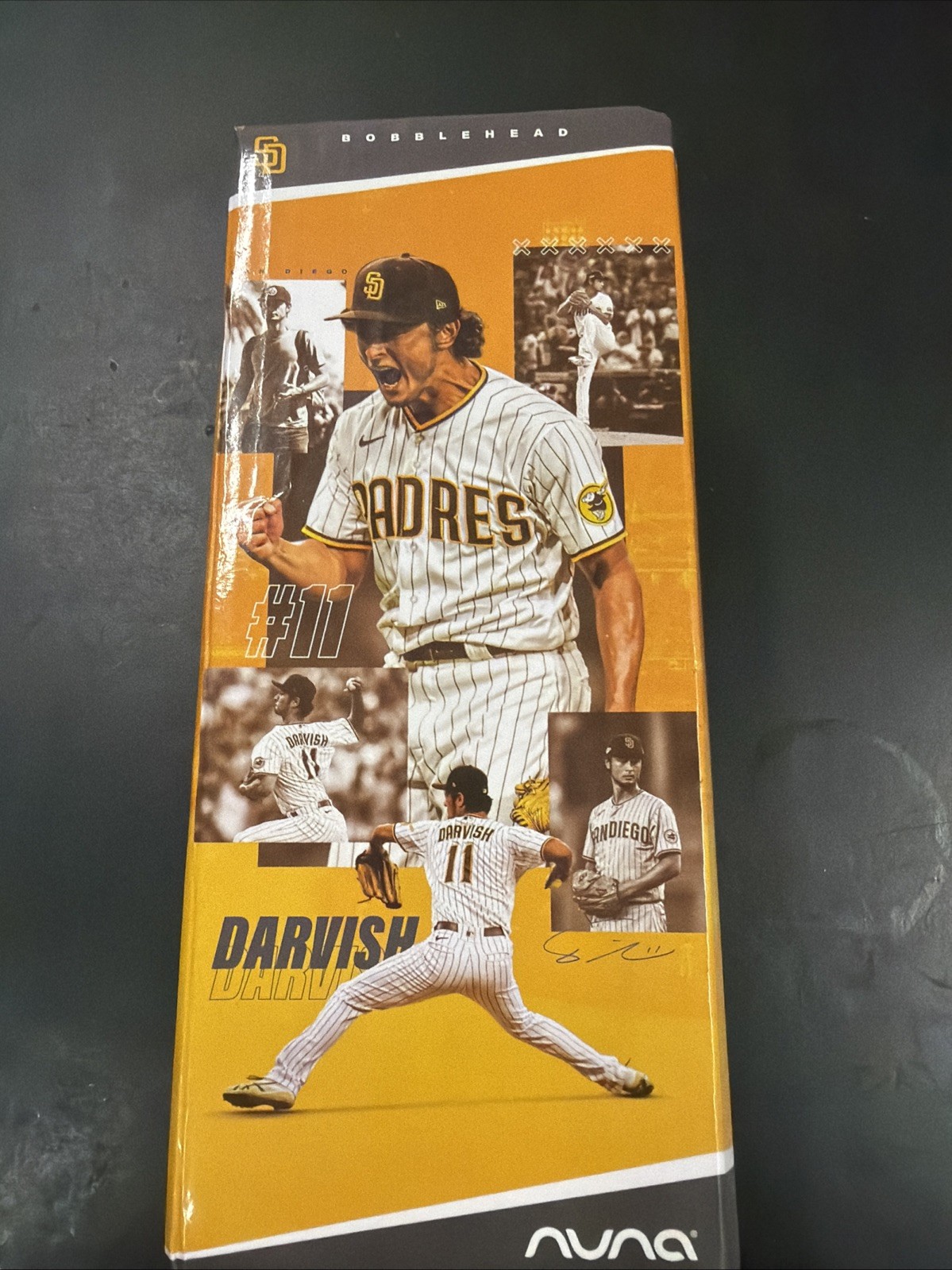 YU DARVISH 3000 Strikeouts Bobblehead 2023 San Diego Padres #11 SGA NEW IN BOX