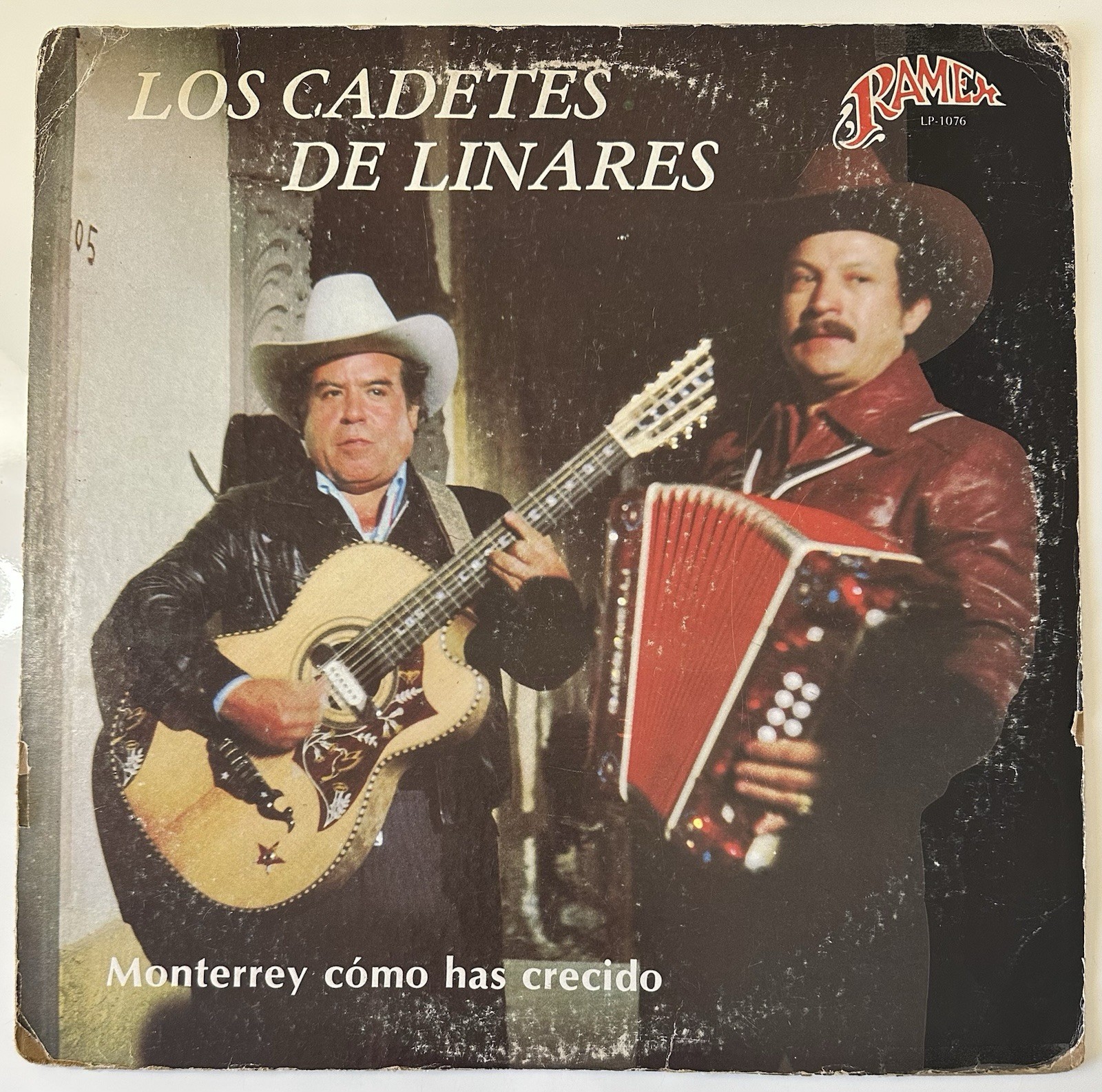 Los Cadetes de Linares - Monterrey Como Has Crecido (1 x LP, 1983 USA, VG)