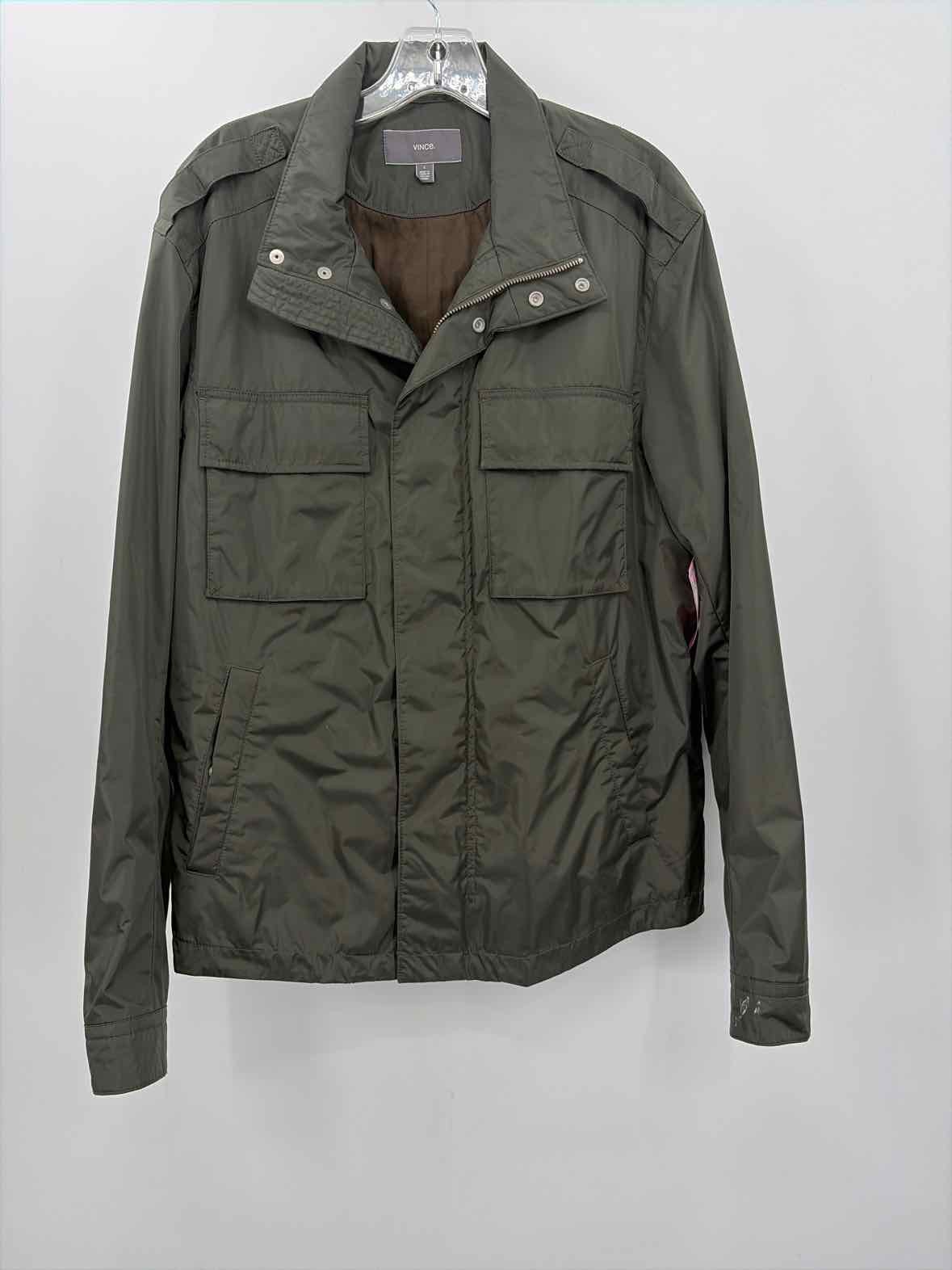 Pre-Owned Vince Green Large Men\'s Jacket Pre-Owned Vince Green Large Men\'s Jacket