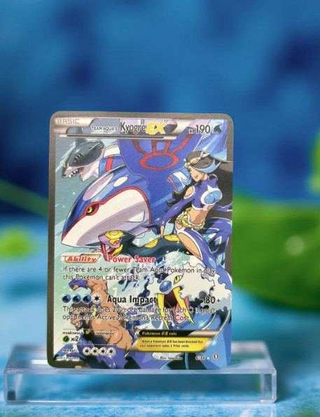 Team Aqua’s Kyogre EX~Pokémon Stainless Steel Gift/Display/Gold Metal