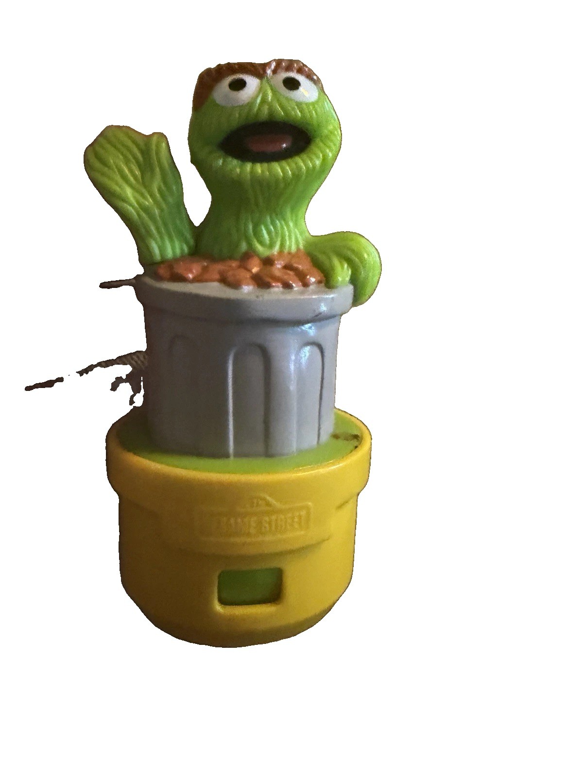 Vintage 1992 Play-Doh Sesame Street Oscar the Grouch Stamp Roller C-291 Vintage 1992 Play-Doh Sesame Street Oscar the Grouch Stamp Roller C-291