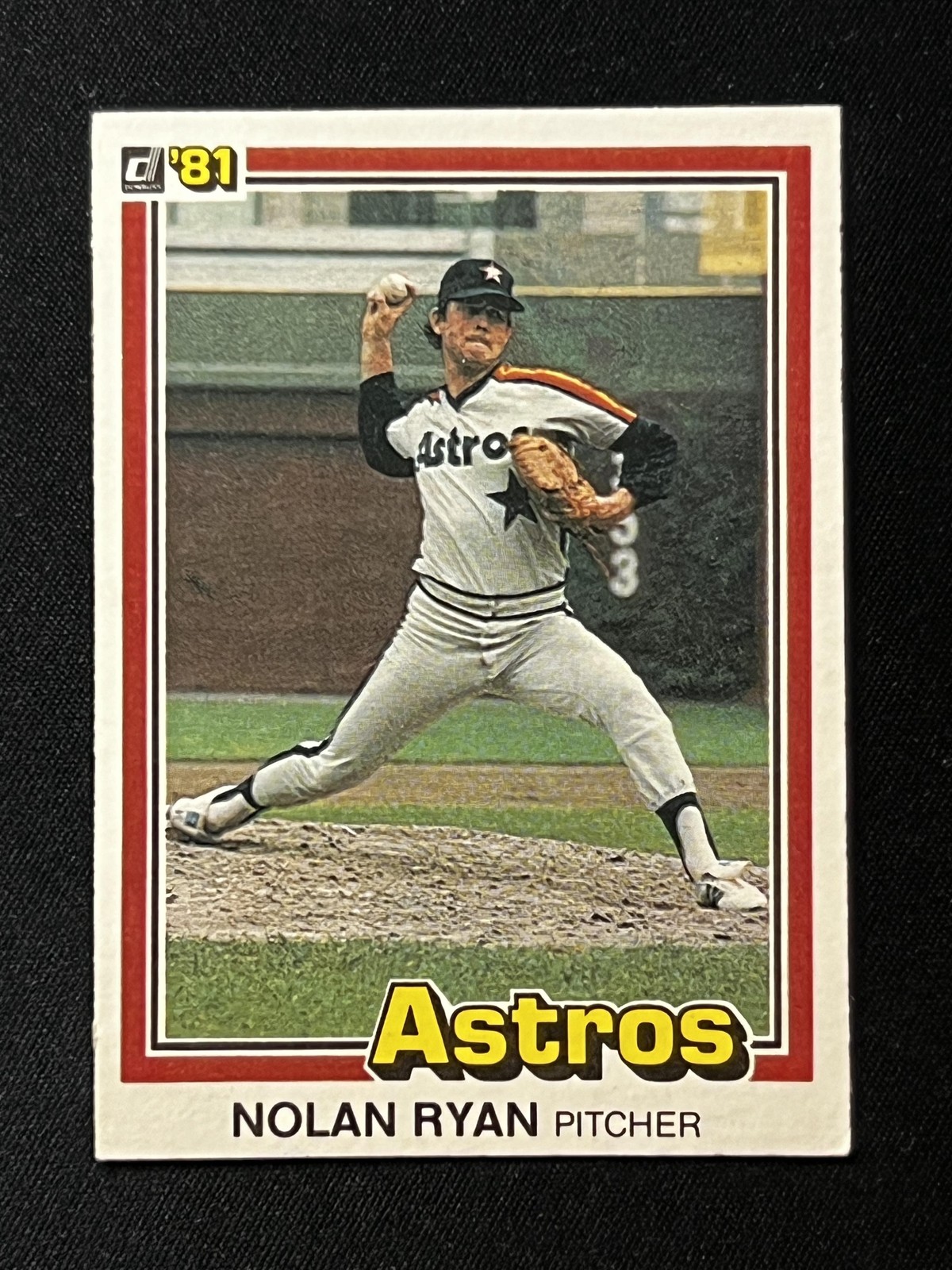 1981 Donruss #260 Nolan Ryan