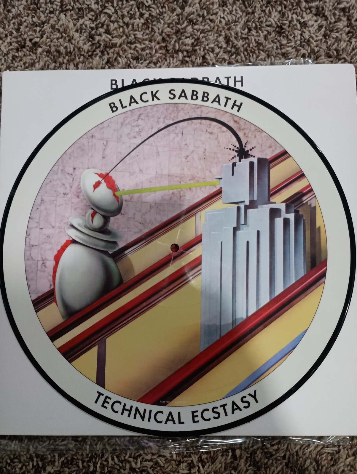 Black Sabbath Technical Ecstasy Picture Disc Vinyl LP Record 1/4000 New Unplayed Black Sabbath Technical Ecstasy Picture Disc Vinyl LP Record 1/4000 New Unplayed