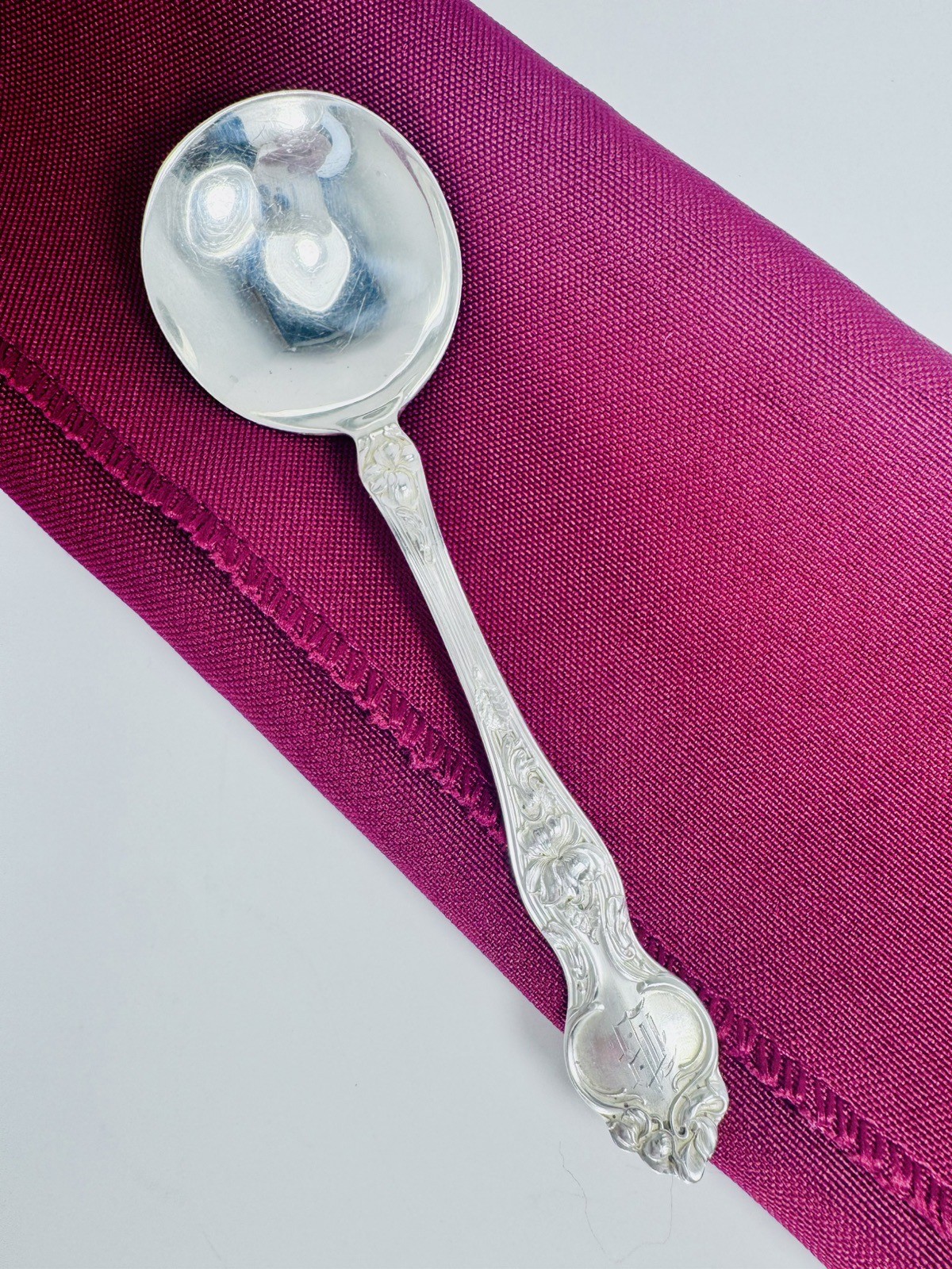 Antique R. Wallace & Son Sterling Silver VIOLET 5 1/8\ Antique R. Wallace & Son Sterling Silver VIOLET 5 1/8\