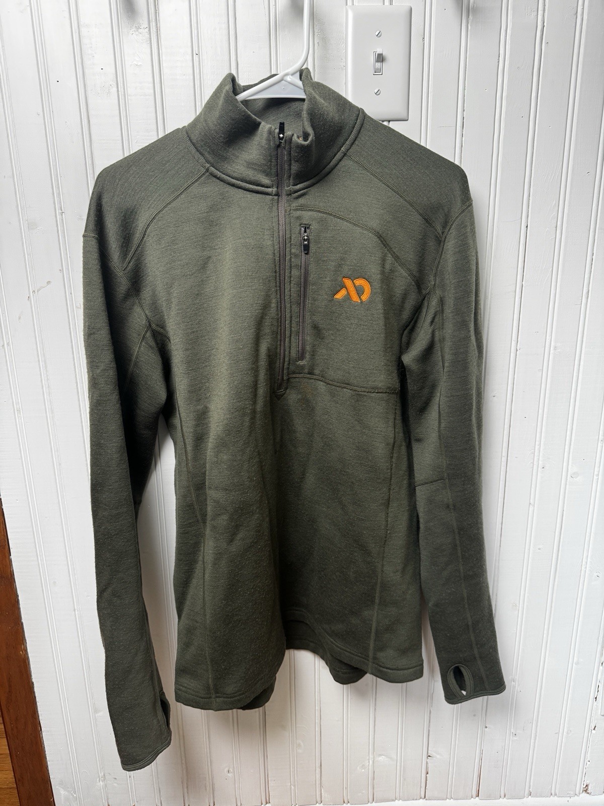 First Lite Furnace Quarter Zip Size Medium - Conifer