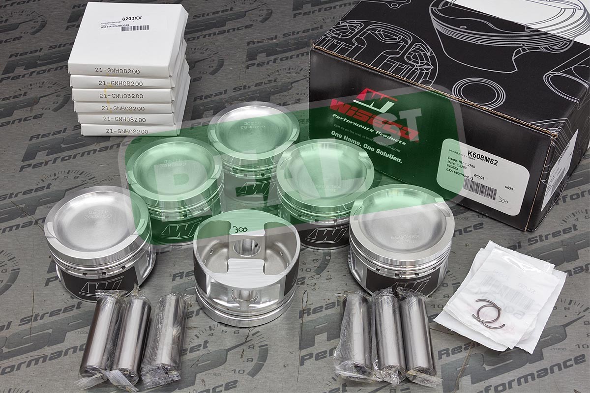 Wiseco Forged Pistons Volkswagen VR6 AAA 12V 2.8L 82mm 9.0:1 K608M82