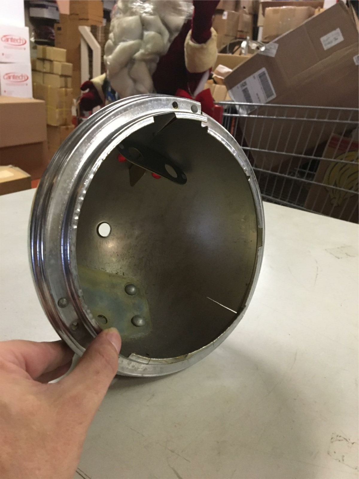 Harley-Davidson NOS headlight chrome k-model Sportster OEM VTG 67710-52