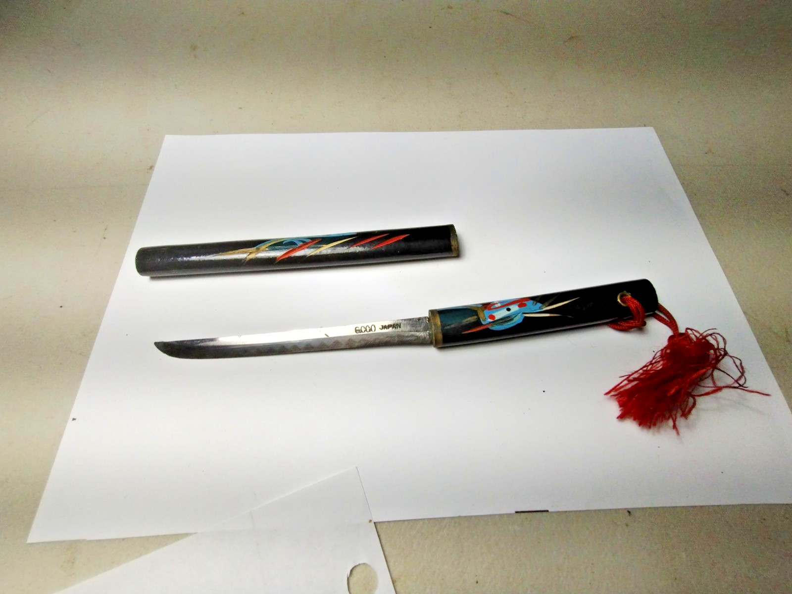 Vintage G.C.C.O. Miniature Samari Sword Japananese Vintage G.C.C.O. Miniature Samari Sword Japananese