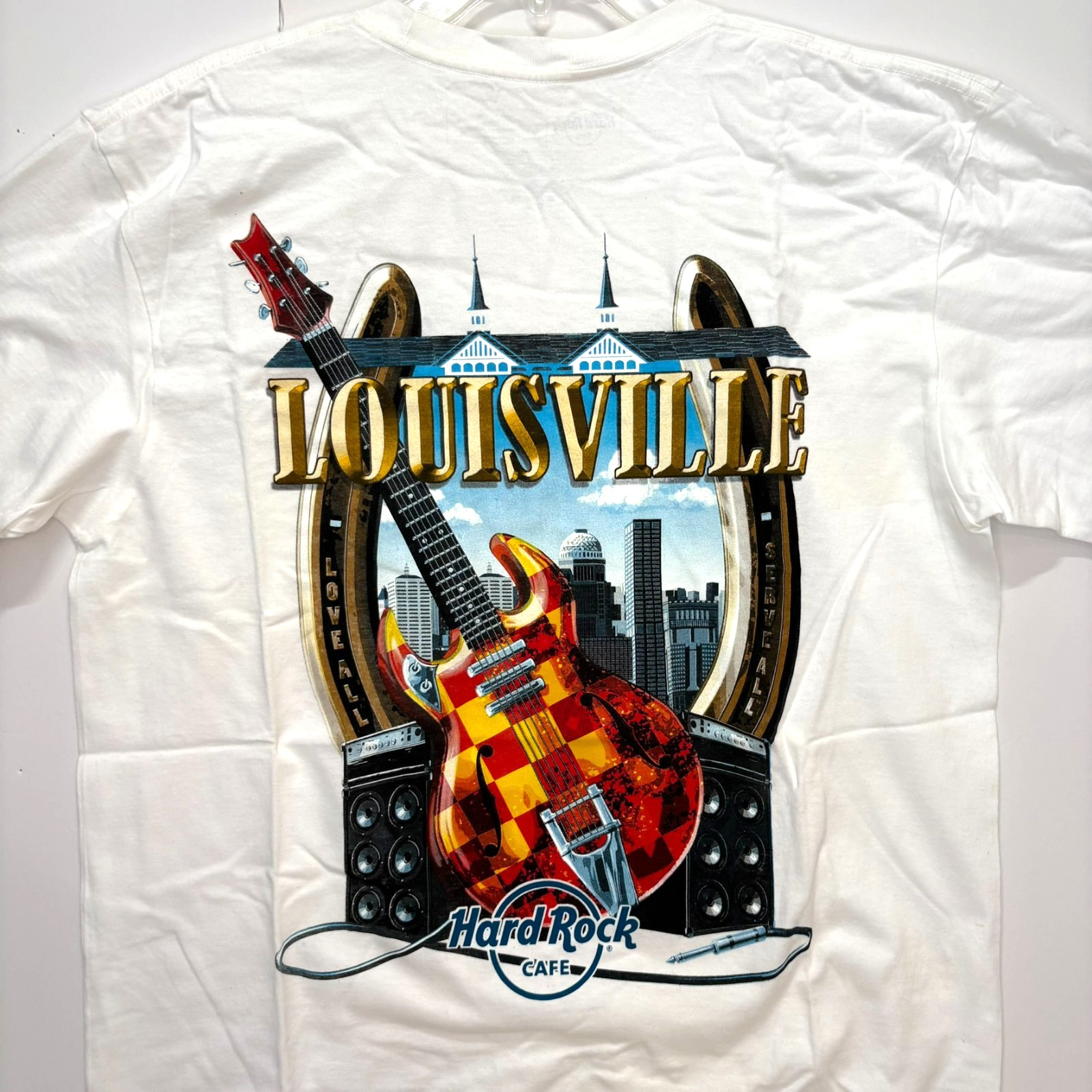 Hard Rock Louisville City Tee, V14 Vintage  2014. Original, not washed
