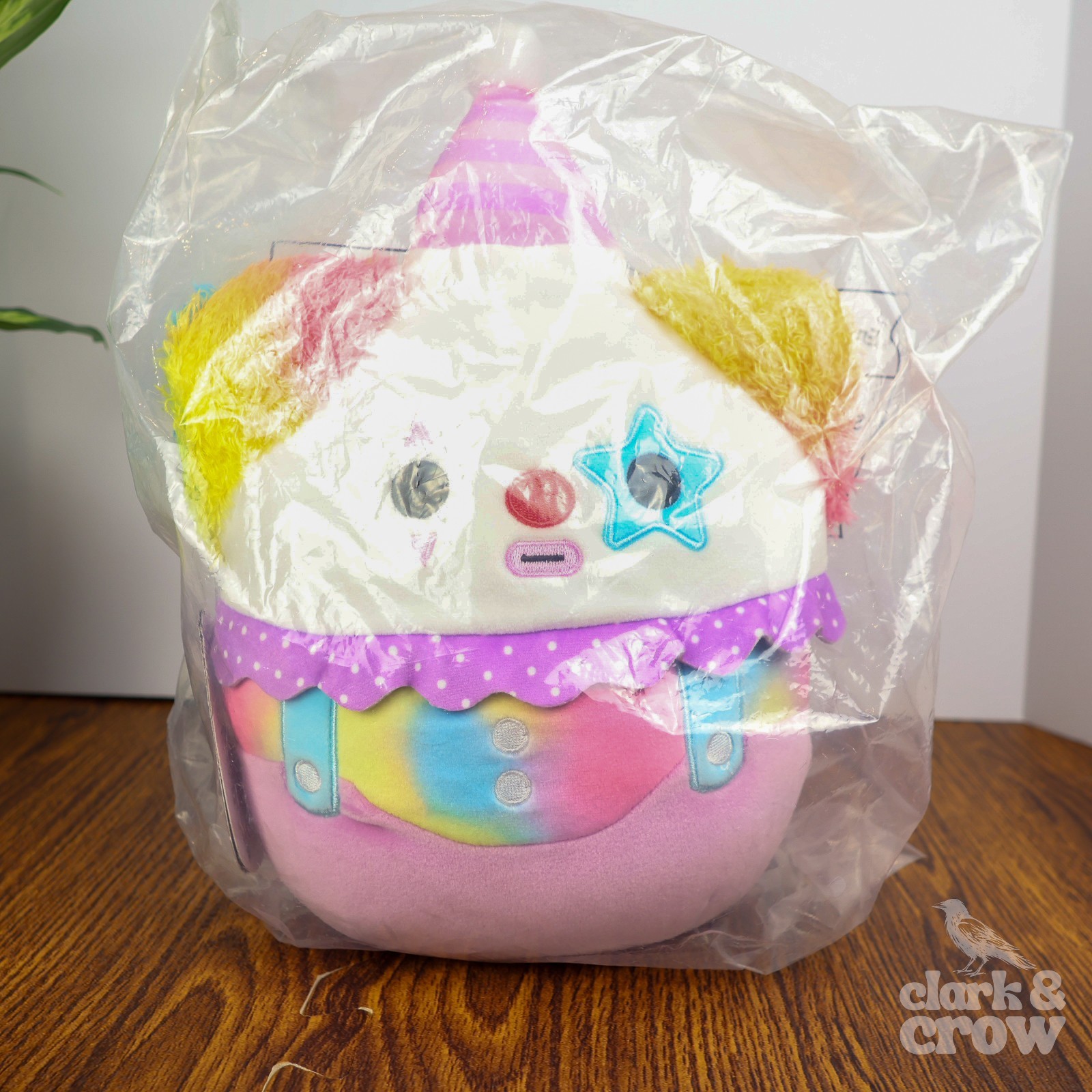 RARE Squishmallows Select Series X Axis Defect Double Sided Face/Body 8” Plush