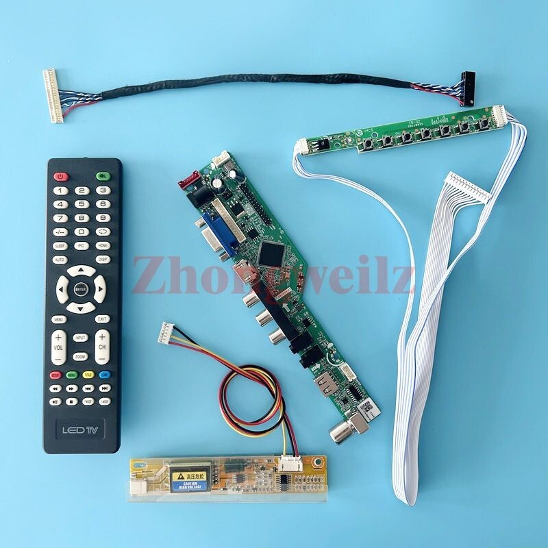 For LTN154X1-L02/L03 1-CCFL USB AV VGA HDMI 1280x800 30Pin LVDS Controller Board