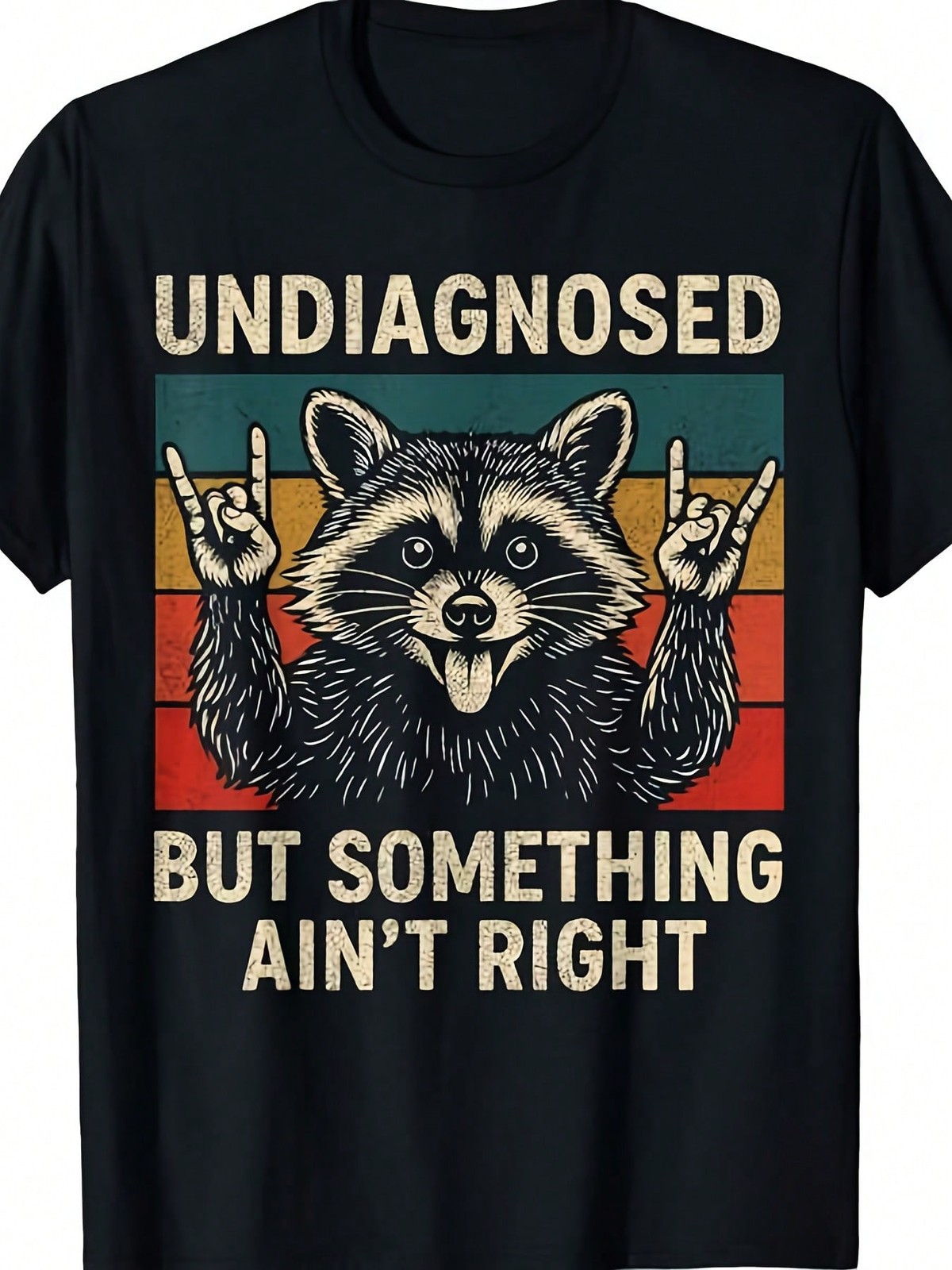 Men\'S Funny Raccoon Graphic T-Shirt - \ Men\'S Funny Raccoon Graphic T-Shirt - \