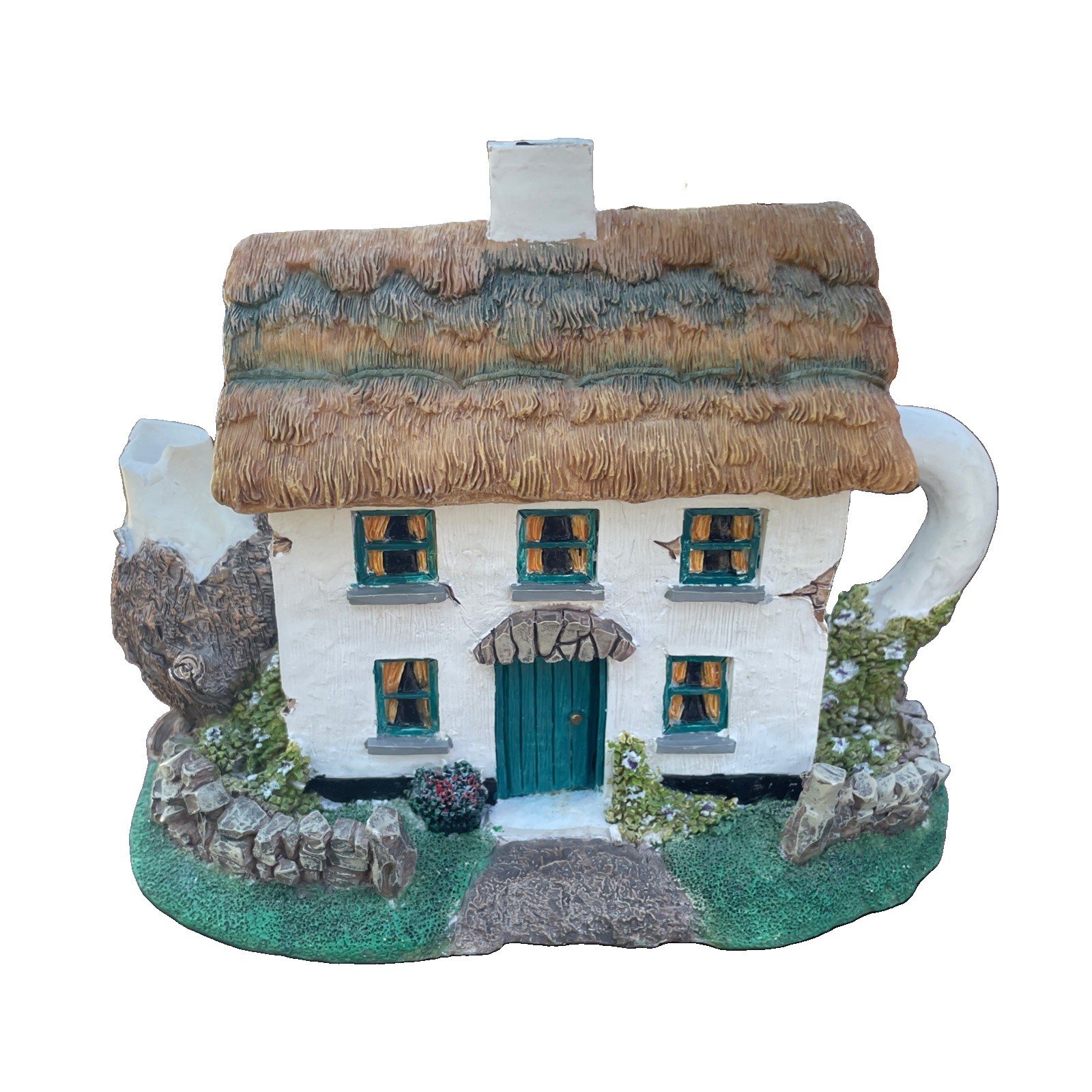 VINTAGE Tell Tale Teapots Peggy Daly\'s Cottage Tea Pot Irish Collectible VINTAGE Tell Tale Teapots Peggy Daly\'s Cottage Tea Pot Irish Collectible