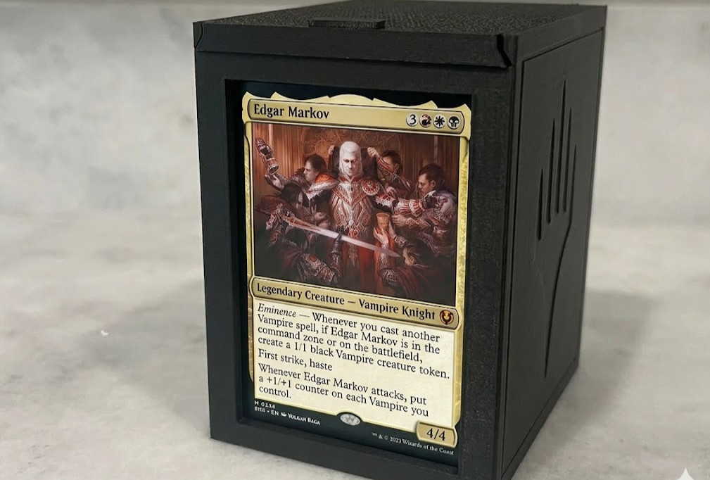 Custom Commander Deck Edgar Markov Vampires MTG EDH 100 Cards with Deck Case Custom Commander Deck Edgar Markov Vampires MTG EDH 100 Cards with Deck Case