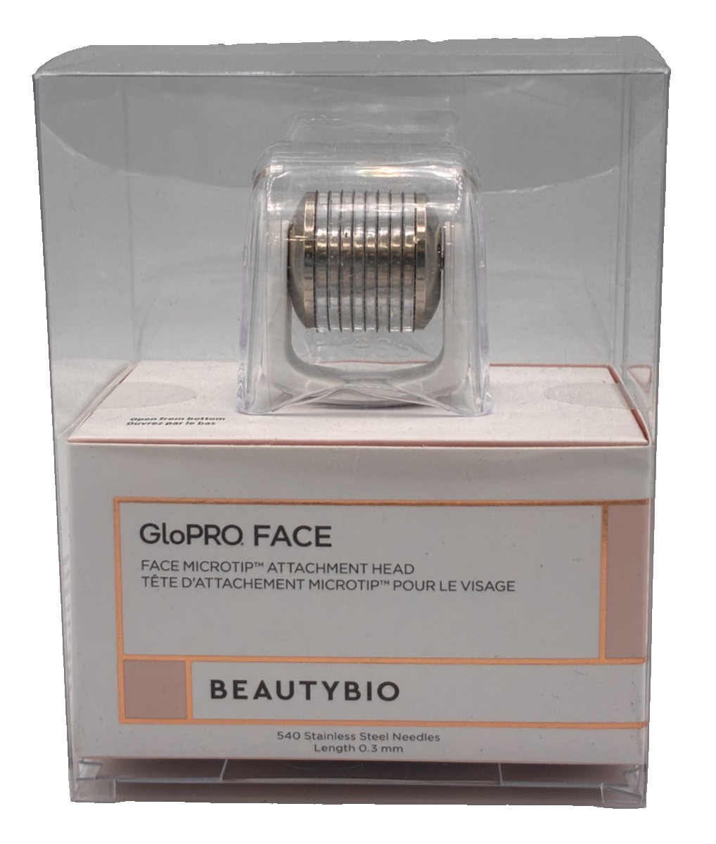 Beautybio Glopro Face Micro Tip Attachment ~ White ~ BNIB Beautybio Glopro Face Micro Tip Attachment ~ White ~ BNIB