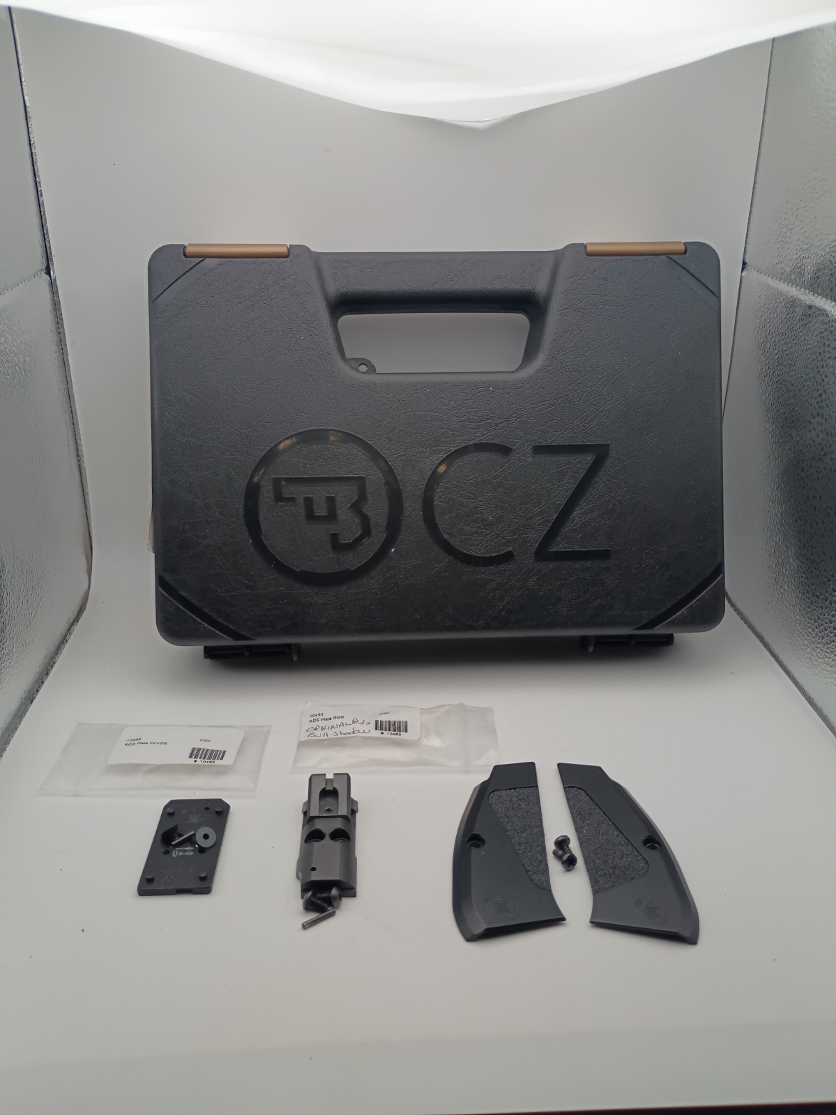 CZ Custom CZ 75 Bull Shadow Case Grips Sight All Factory Original 