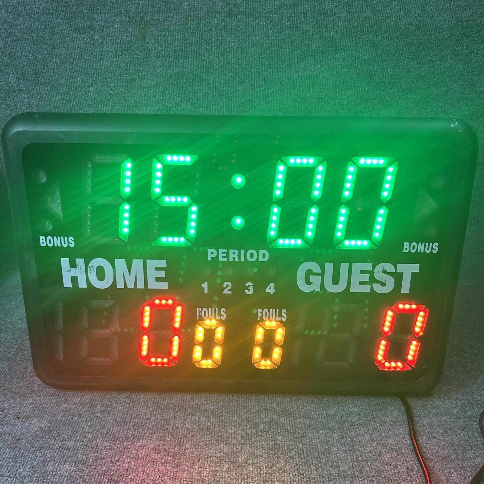 GameCraft Scoreboard Timer & Scorer Model 1240580 MPN AC Adapter, No Remote GameCraft Scoreboard Timer & Scorer Model 1240580 MPN AC Adapter, No Remote