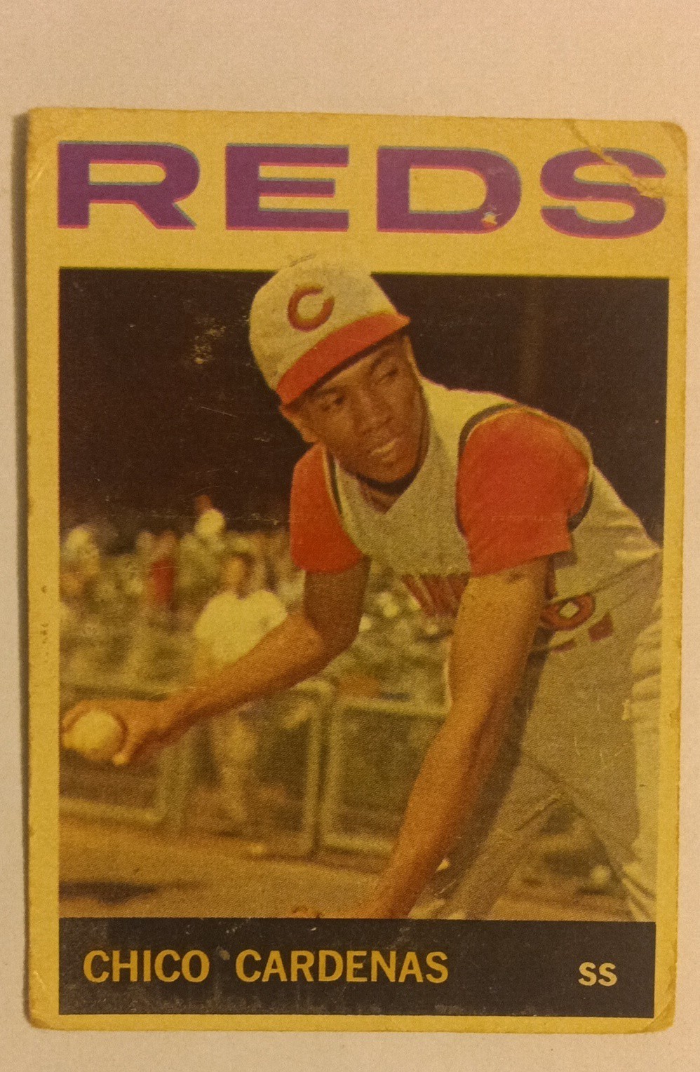 1964 Topps - Leo Cardenas #72 Venezuelan