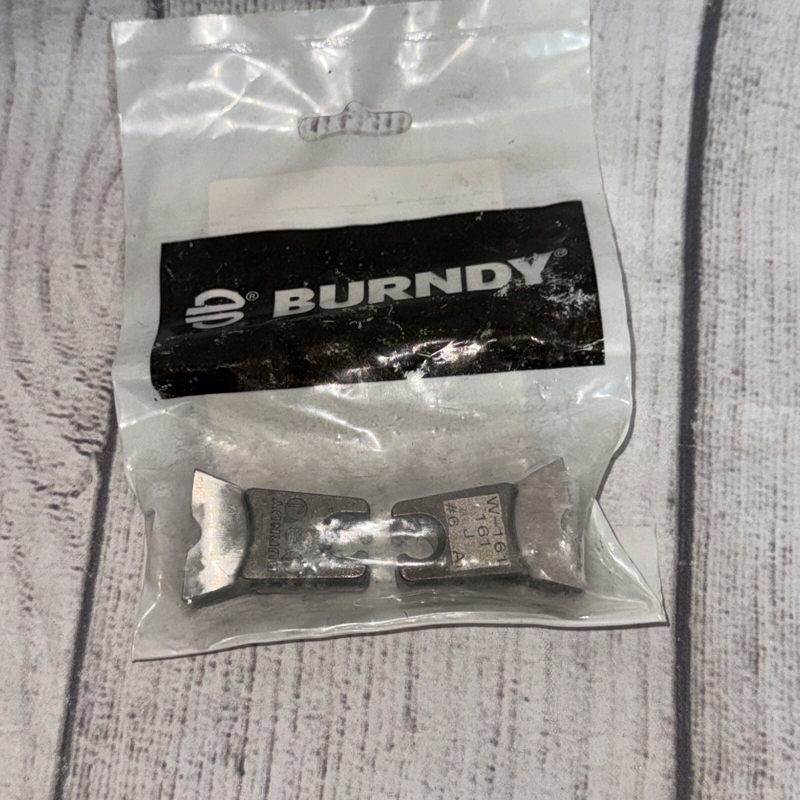 Burndy W-161 Stainless Crimping Die MD6 Hydraulic Crimper Item 464300 NEW in Pkg