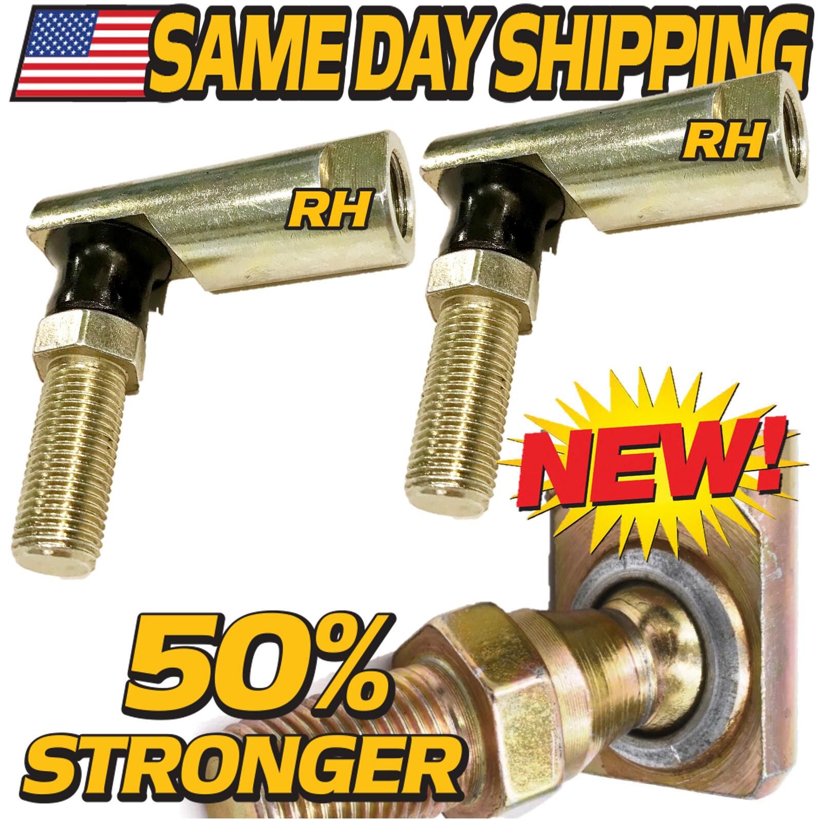 (2 Pack) Ball Joint Tie Rod 3/8\