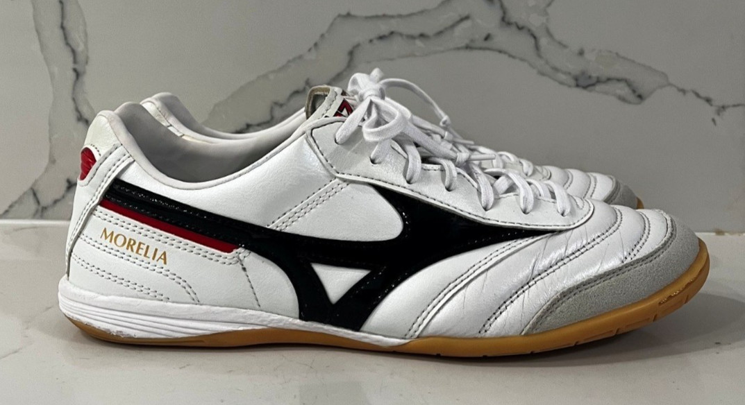 Mizuno Morelia Indoor Futsal Shoes with K-Leather Men\'s size 7.0 Mizuno Morelia Indoor Futsal Shoes with K-Leather Men\'s size 7.0