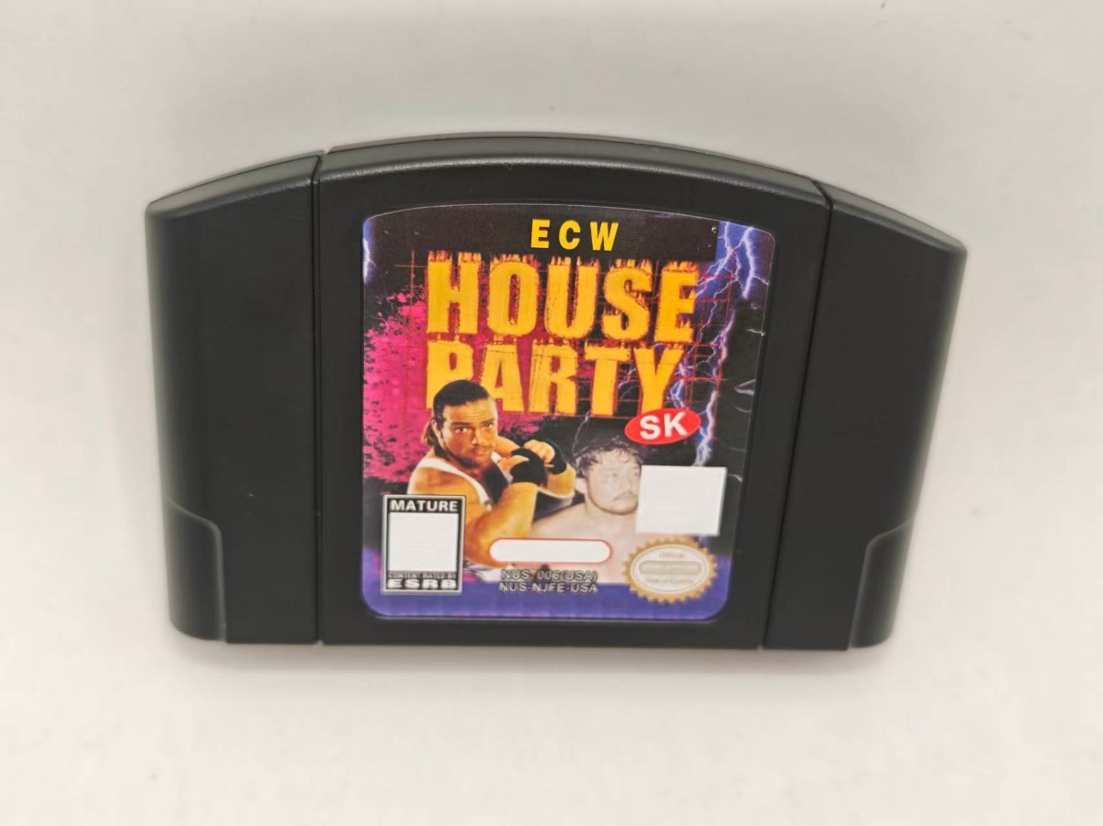 ECW House Party Mixtape SK Games Cartridge For Nintendo 64 Console Fast Shipping ECW House Party Mixtape SK Games Cartridge For Nintendo 64 Console Fast Shipping