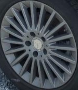 2016 C-Class OE Wheel 205 Type Sdn C300 17x7 20 Spoke Mercedes-Benz
