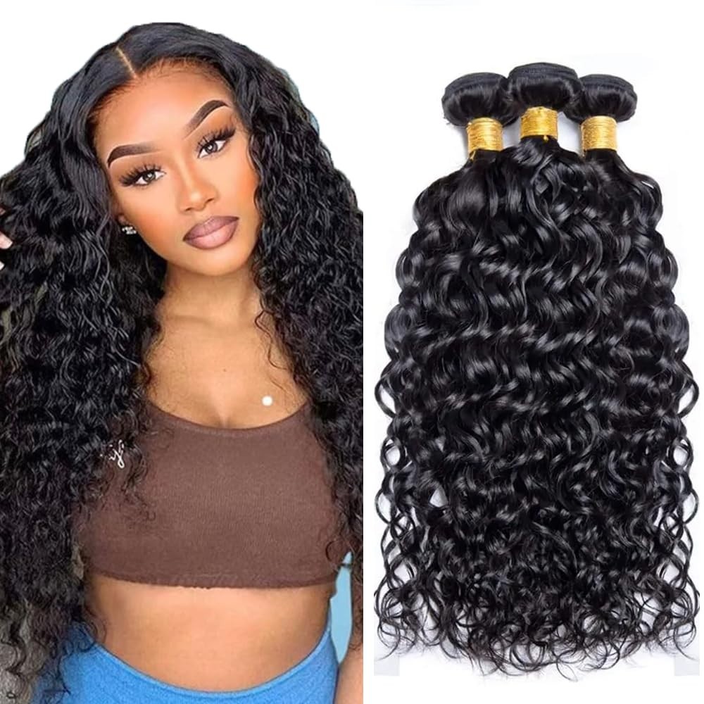 Brazilian Water Wave 3 bundles Wet and Wavy Human Hair Extensions 300g Brazilian Water Wave 3 bundles Wet and Wavy Human Hair Extensions 300g