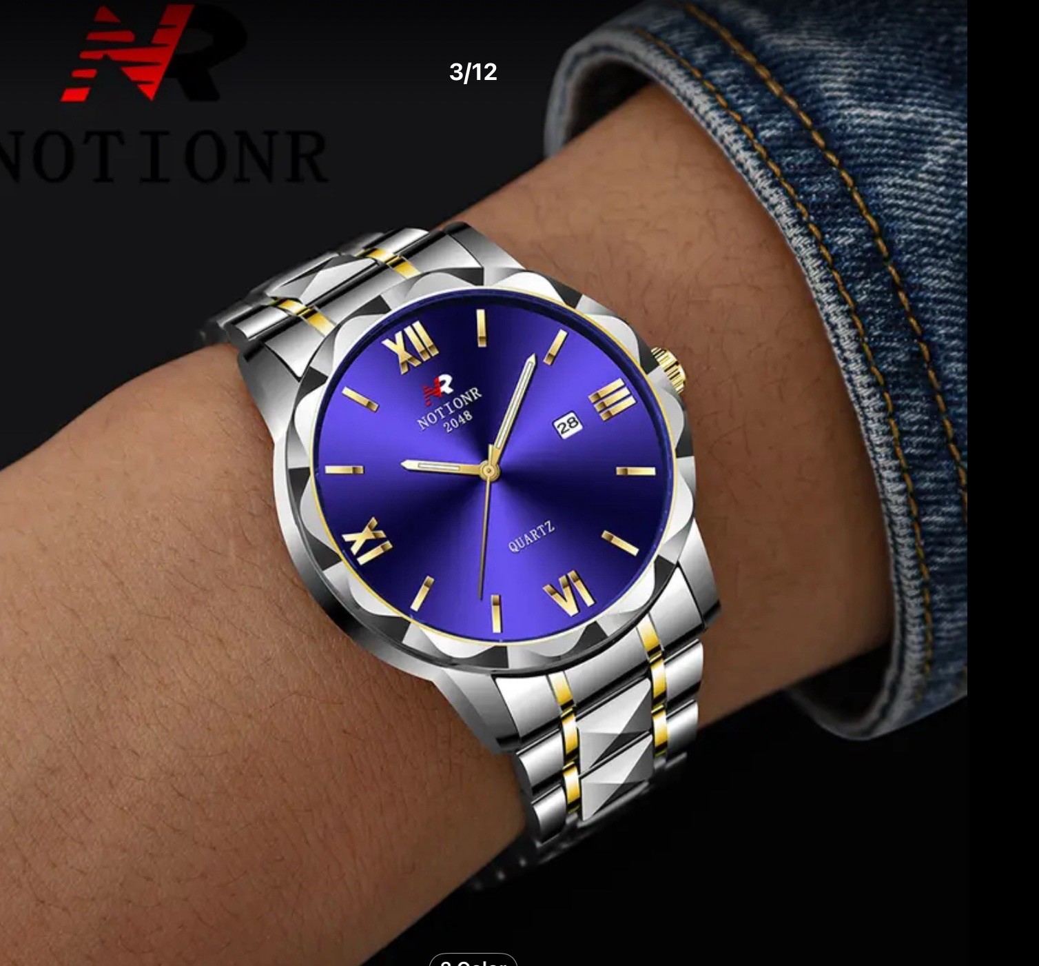 Handsome Elegant Men’s Purple Quartz Watch Handsome Elegant Men’s Purple Quartz Watch