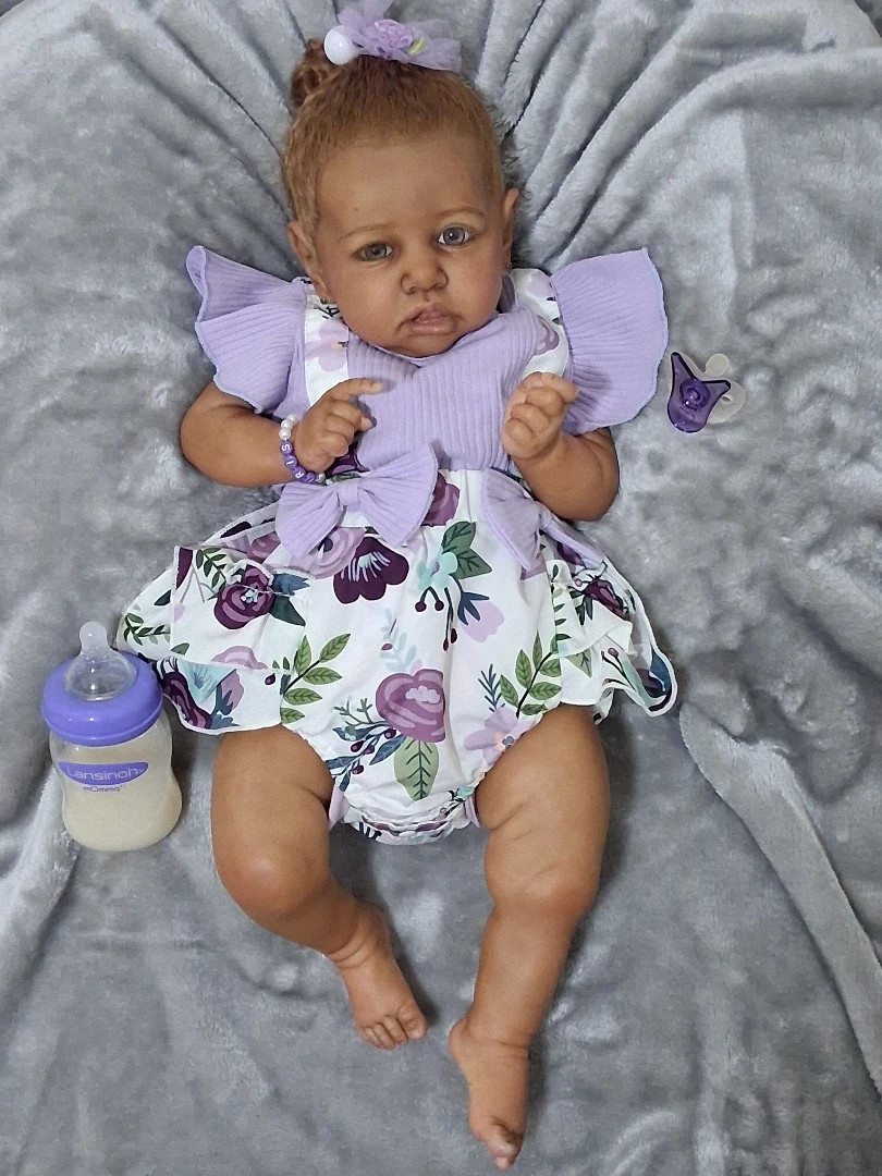 Reborn Saskia Doll by Bonnie Brown with COA