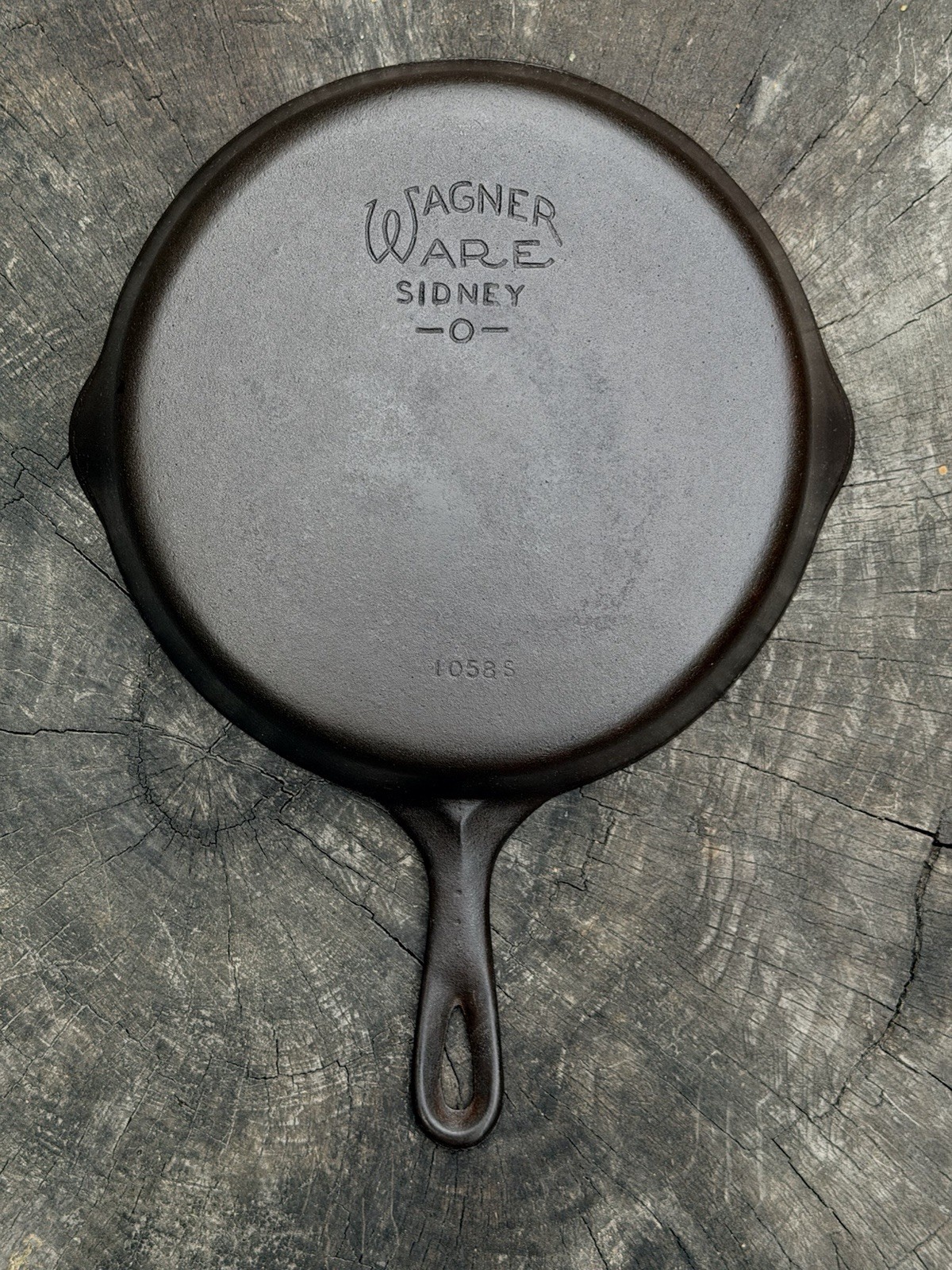 Vintage Wagner Ware No. 8 1058 S … Cast Iron Skillet