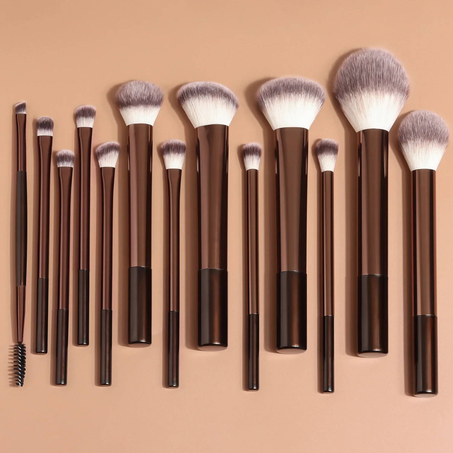 13PCS Makeup Brush Set Foundation Concealer Powder Eyeshadow Blush Brush Kabuki 
