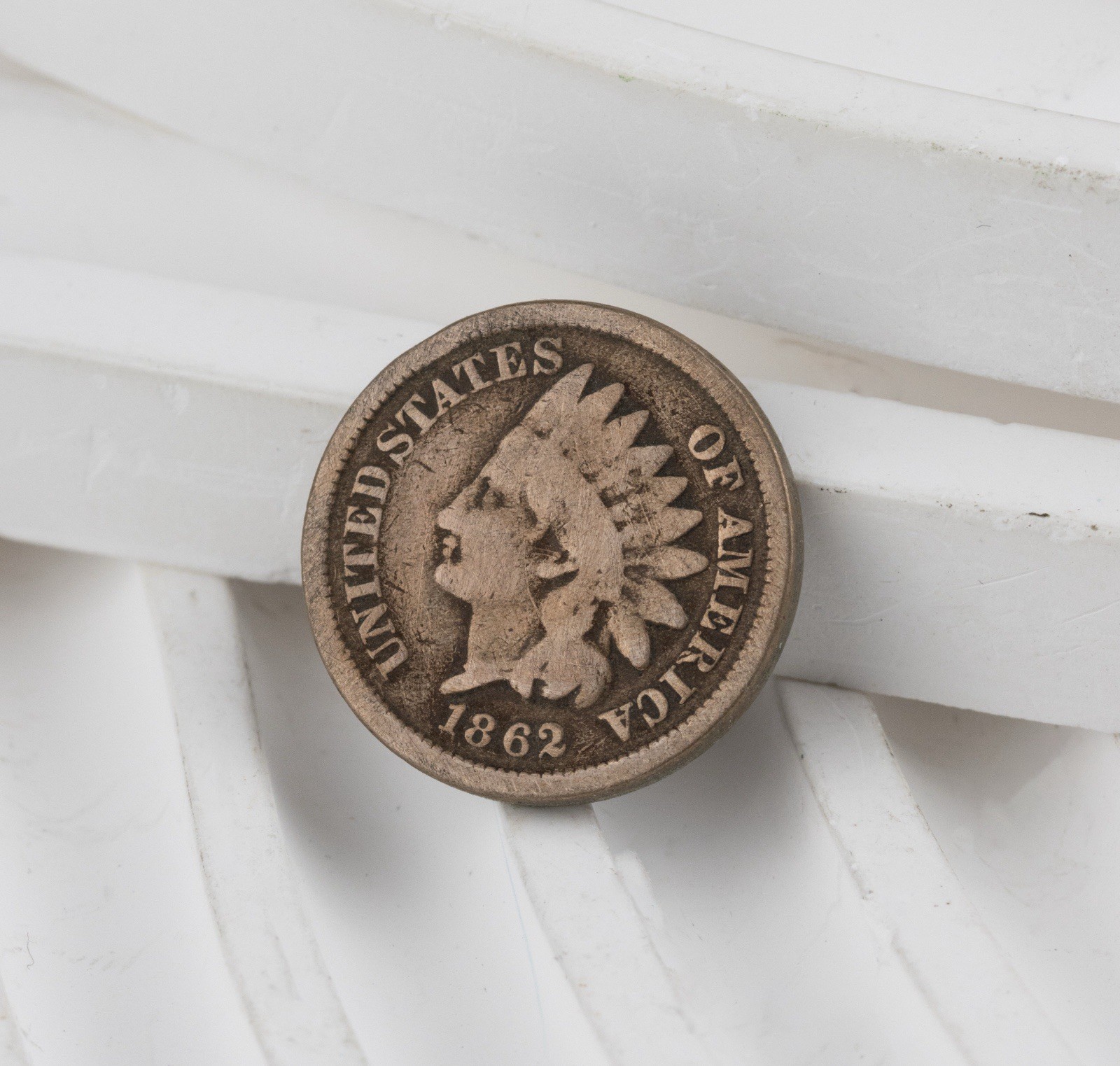 1862 Indian Head Cent Penny - Good Details - 1759B