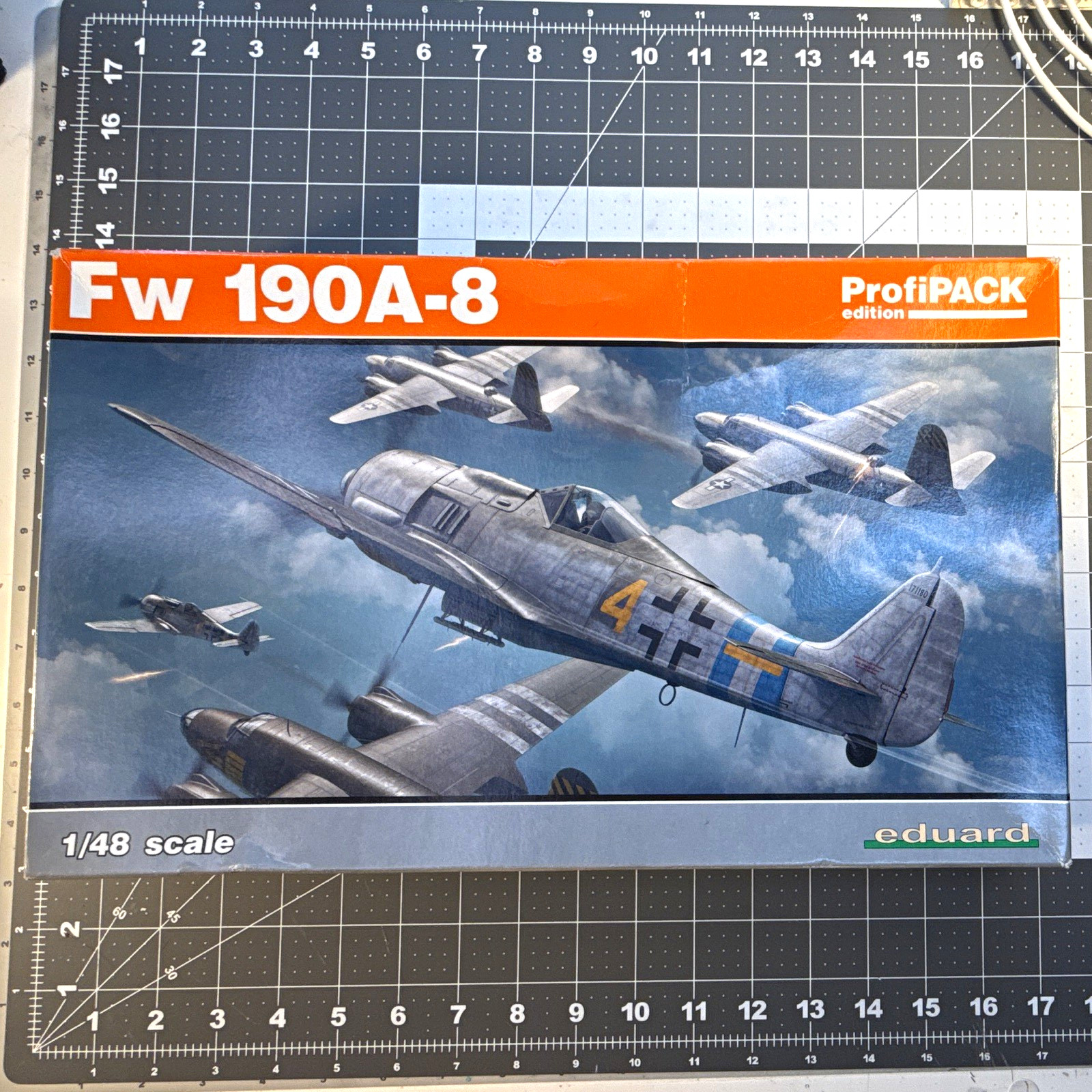Eduard 1:48 Fw 190A-8 ProfiPACK Plastic Airplane Kit 82147 Unassembled 2019
